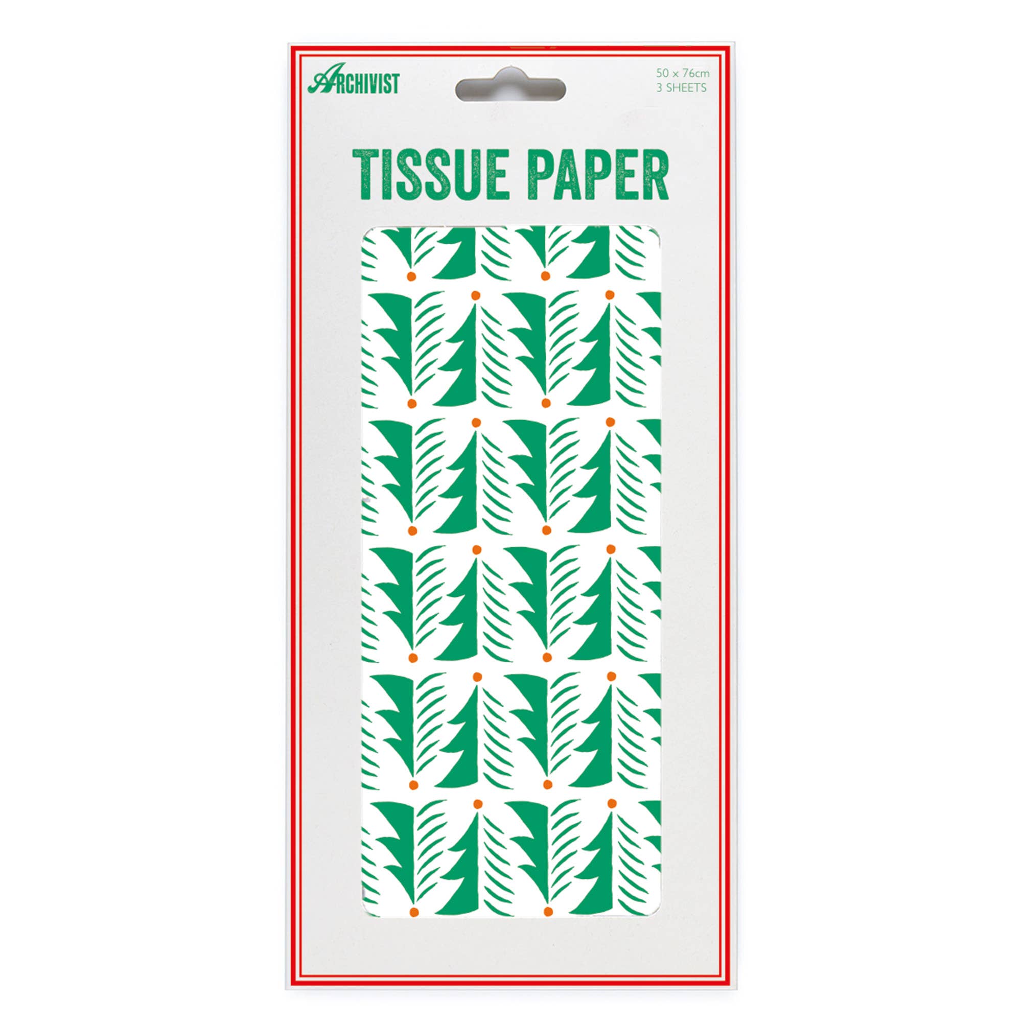 Conifer Christmas Tissue Paper