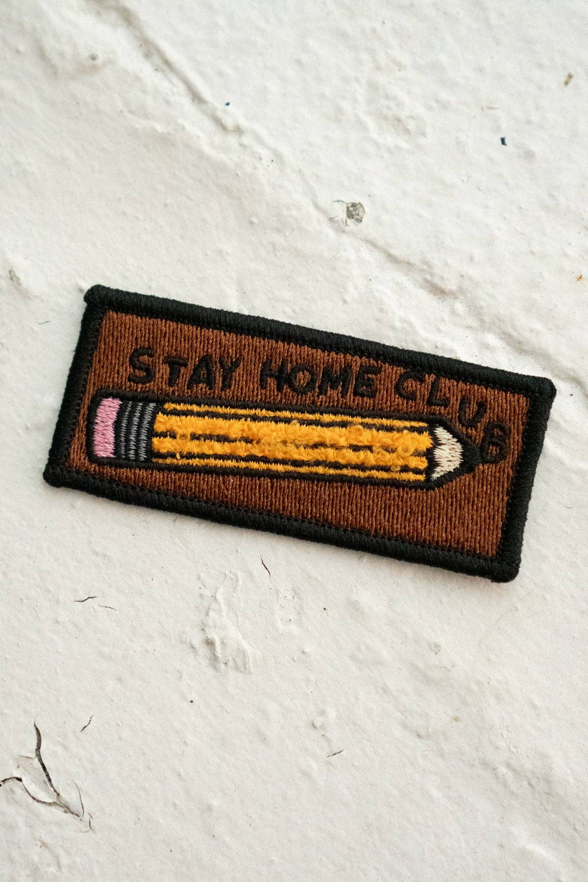SHC Pencil Embroidered Sticky Patch