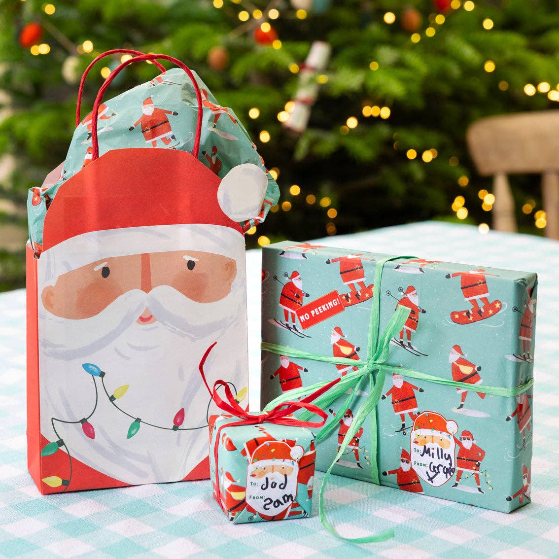 Santa Tissue Paper