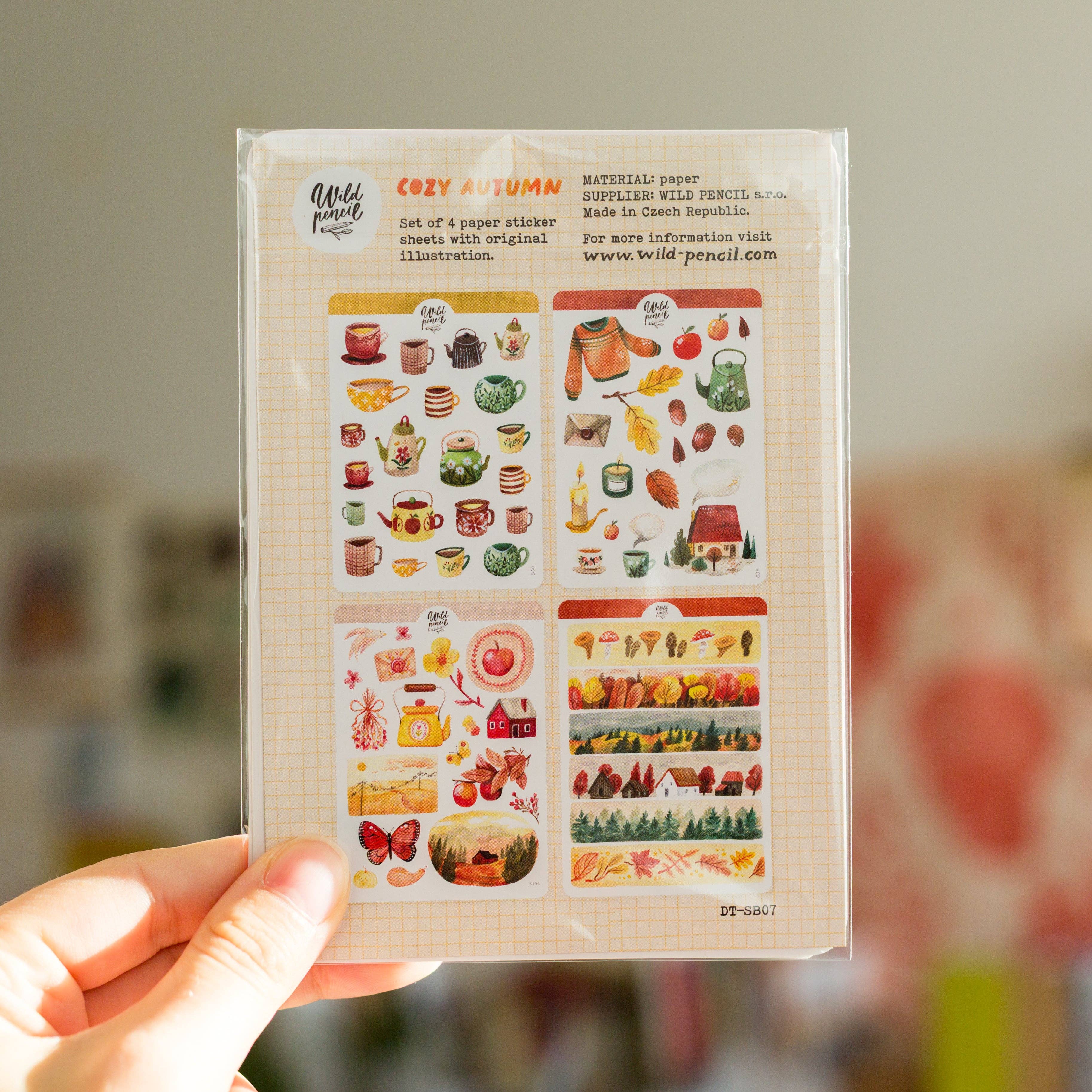 Cosy Autumn Sticker Sheet Bundle
