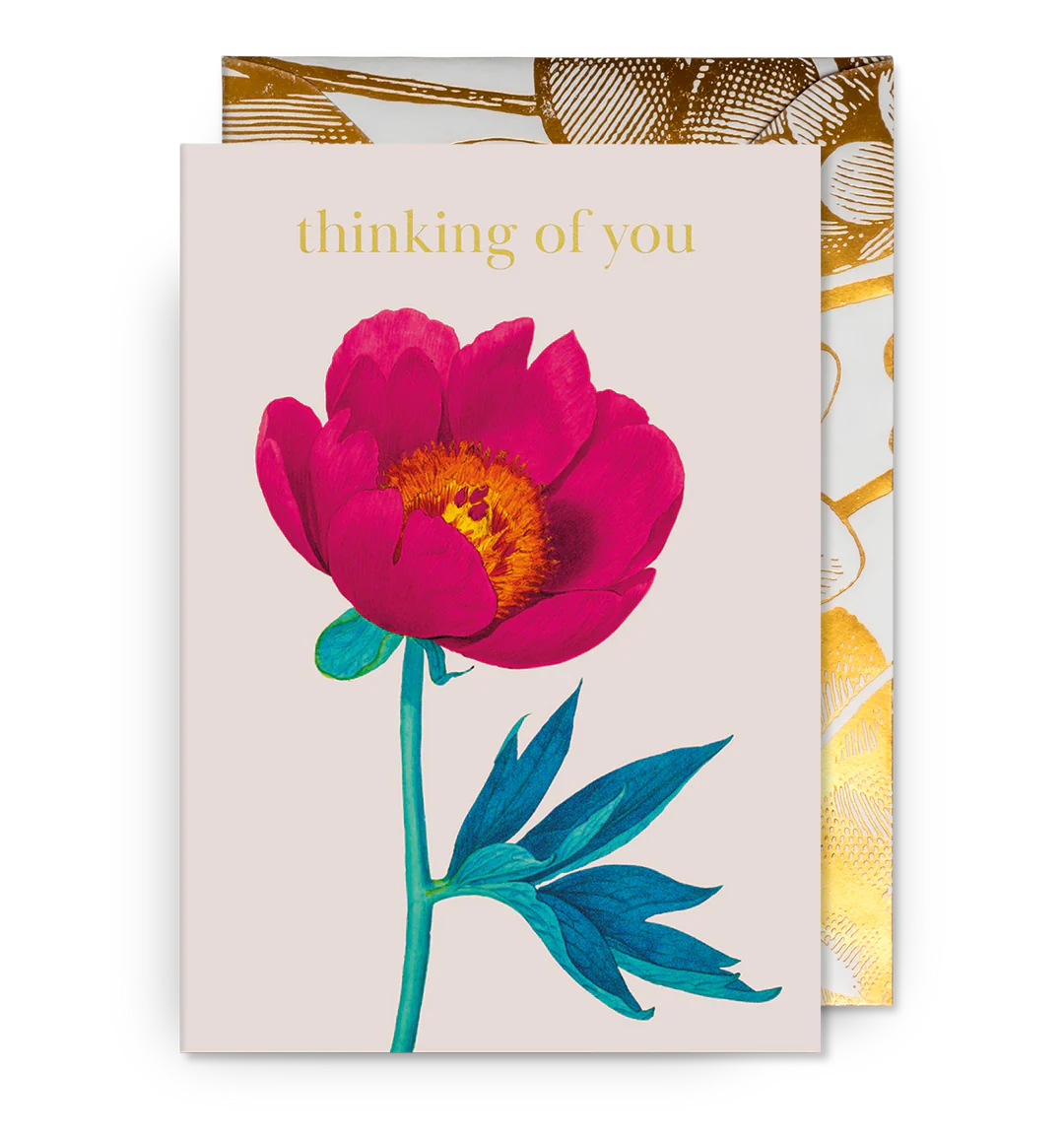 Thinking of You Peonia Card