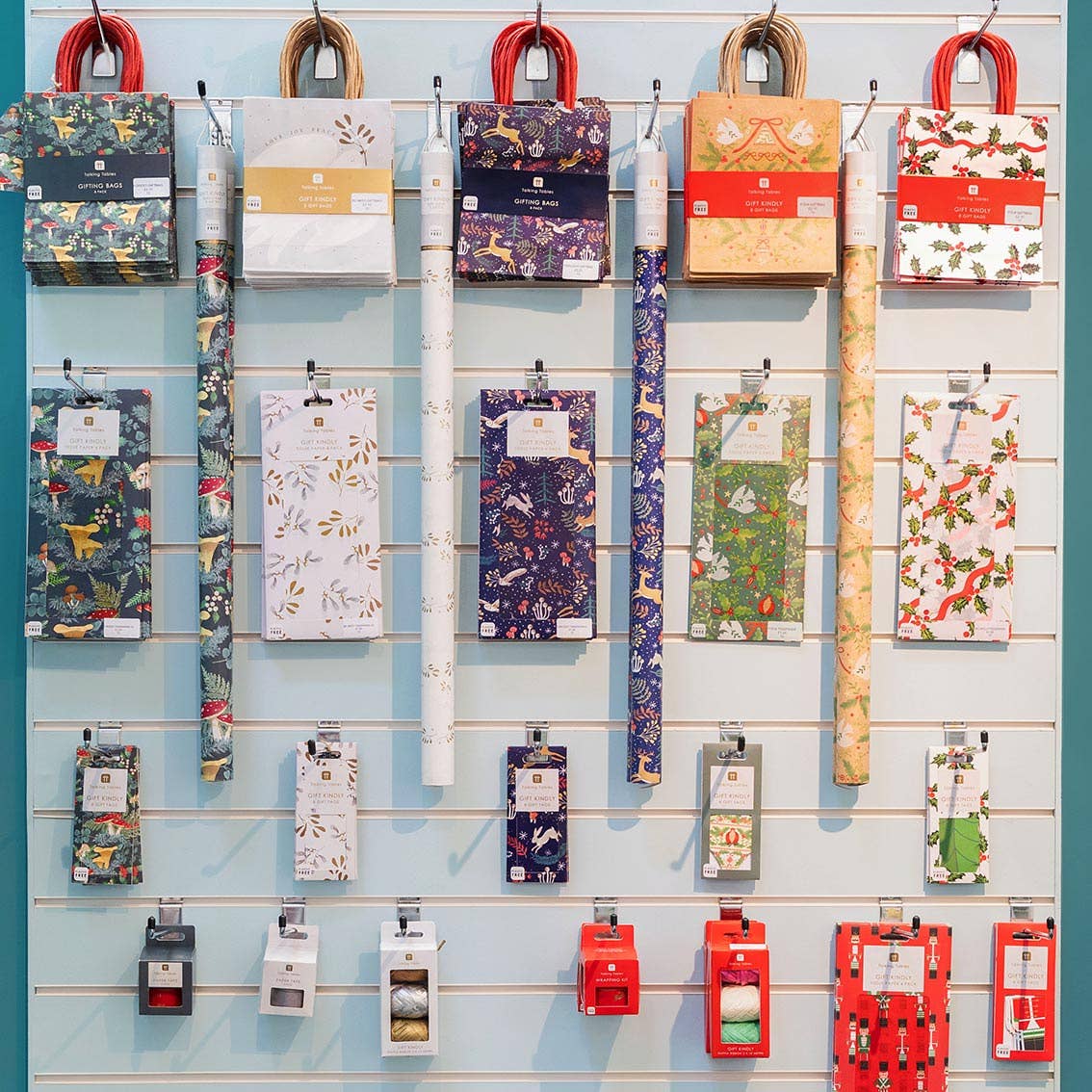 Set Of Three Forest Christmas Paper Tapes