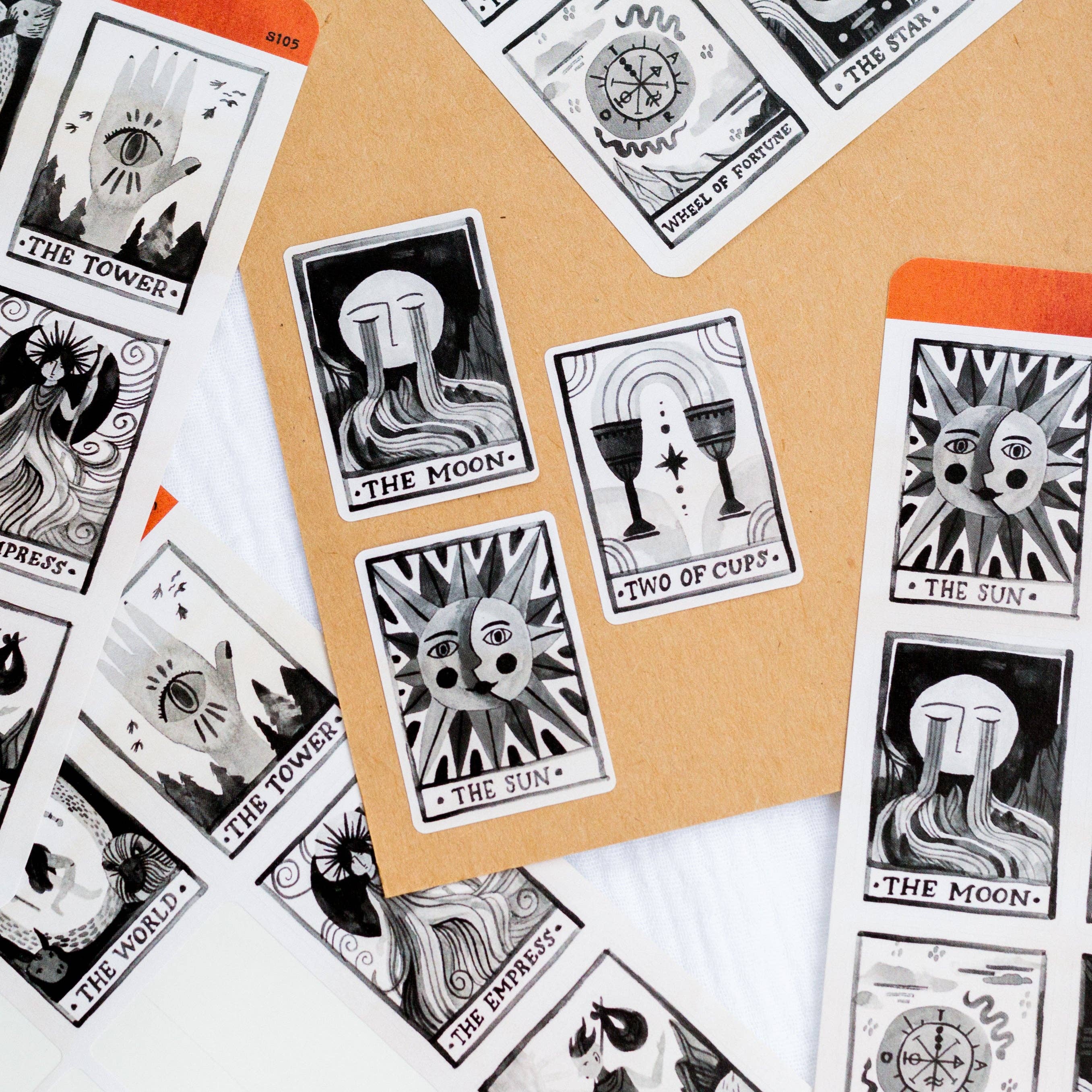 Tarot Cards Sticker Sheet