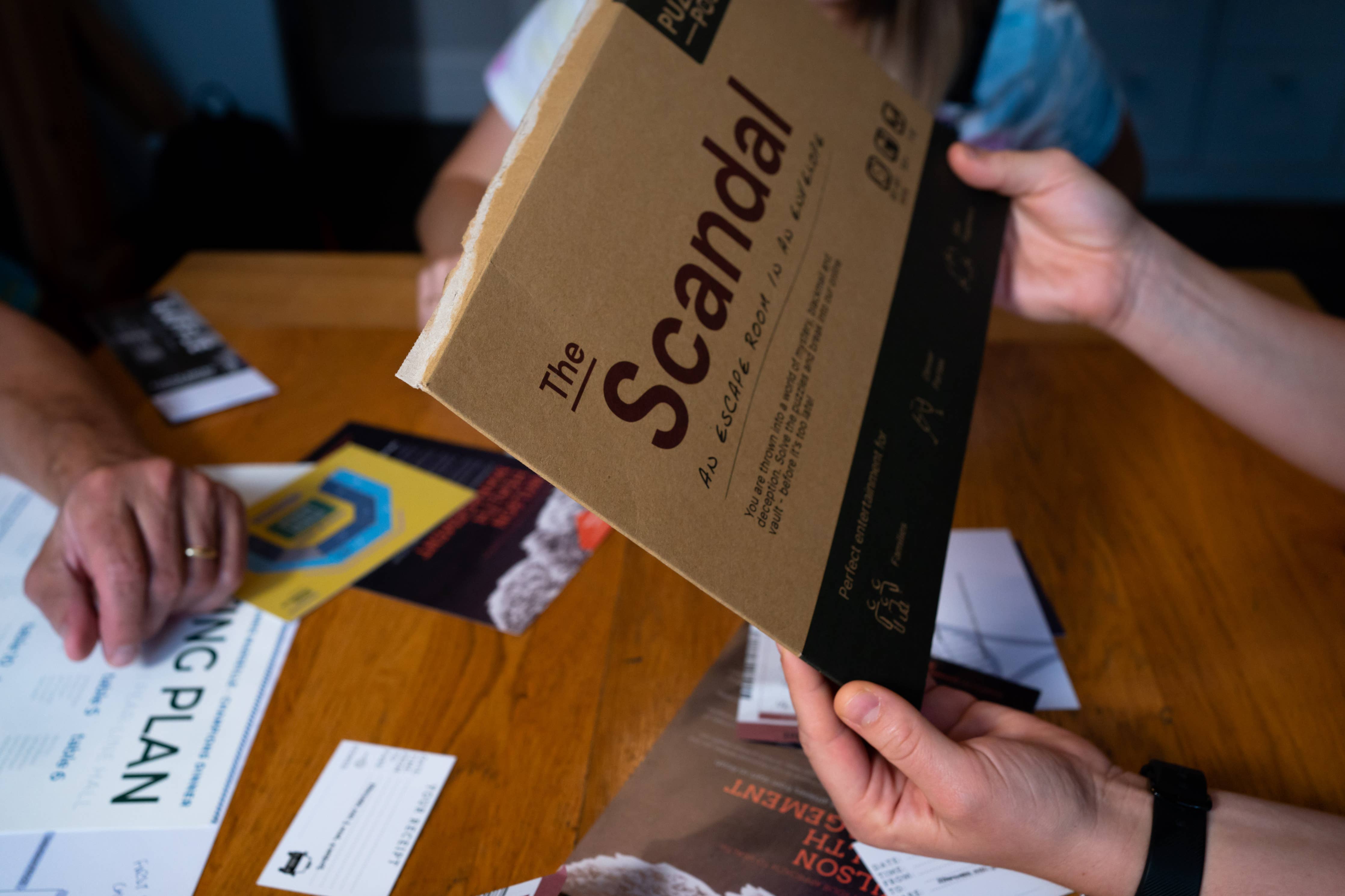 The Scandal Escape Room Game