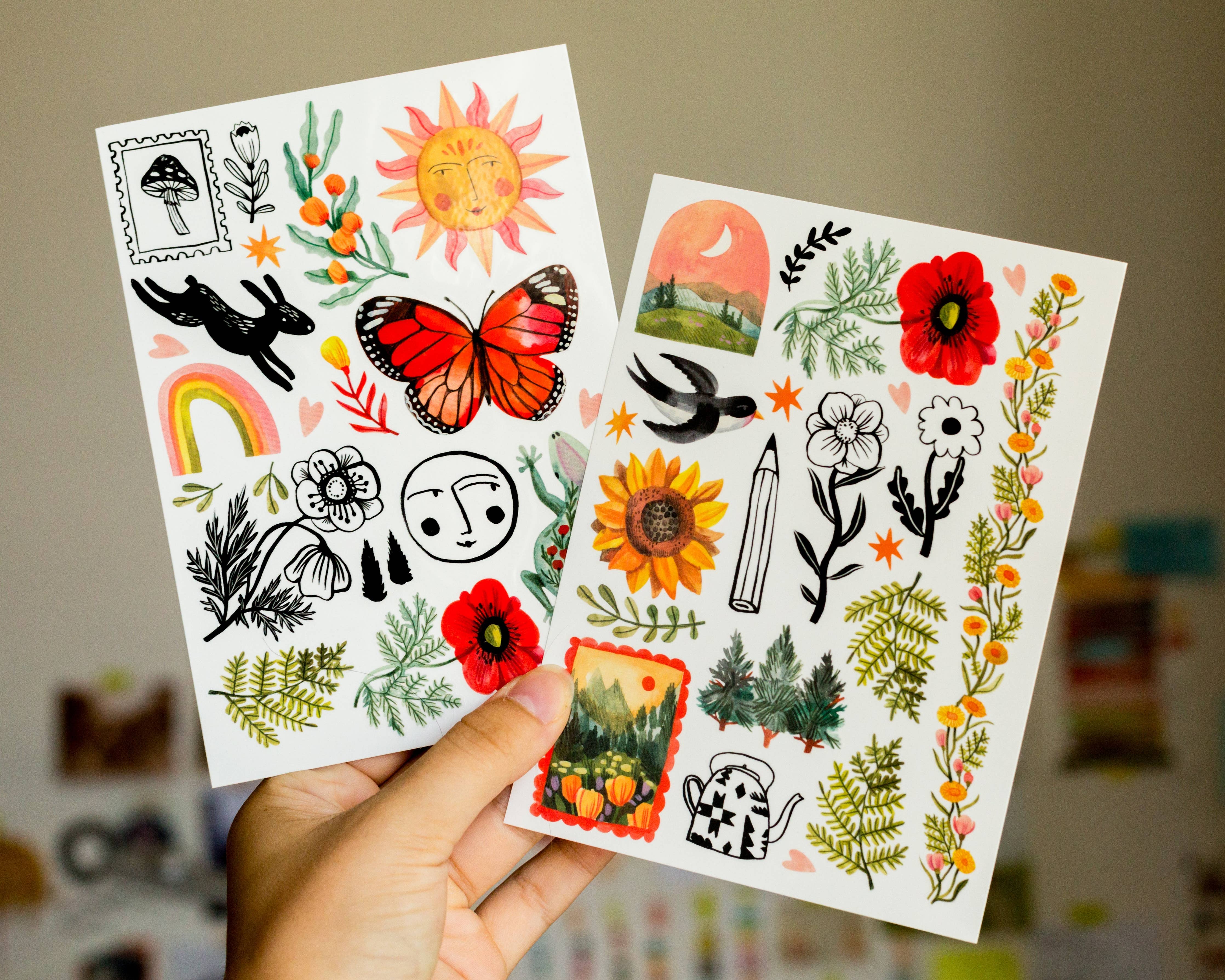 Late Summer Temporary Tattoos
