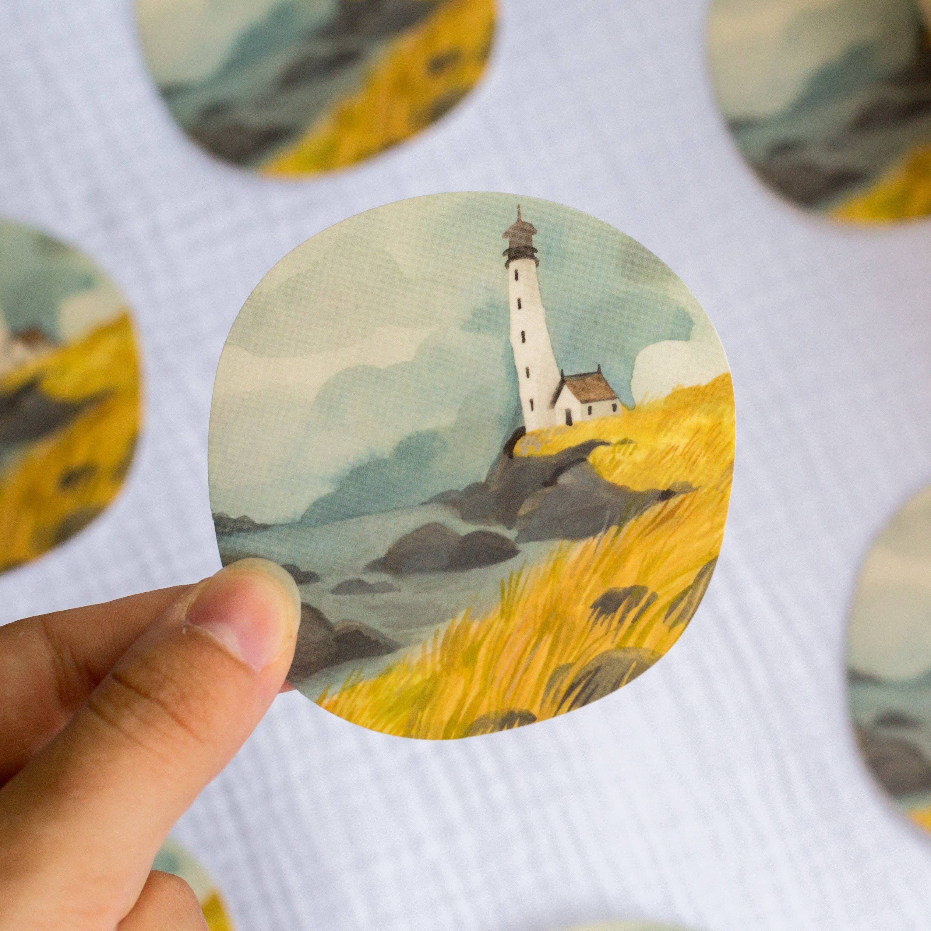 Lighthouse Vinyl Sticker