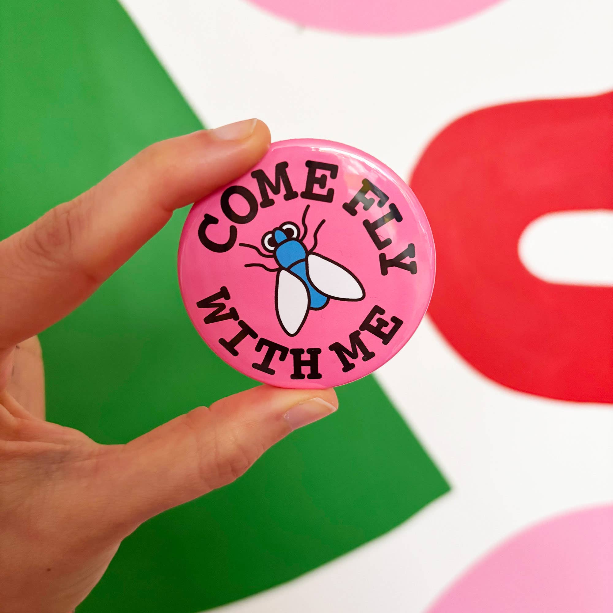 Come Fly With Me Badge