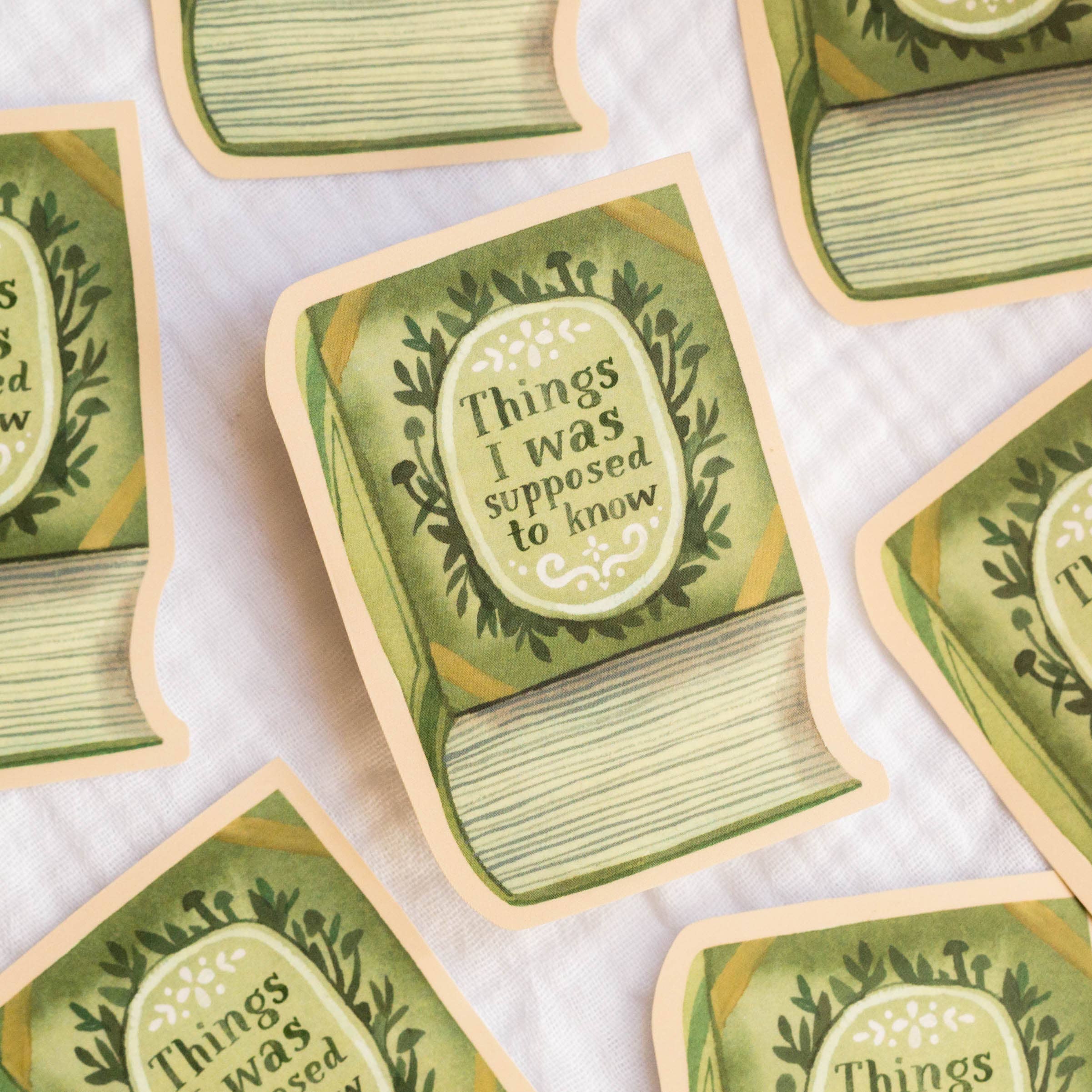Many Things Vinyl Sticker