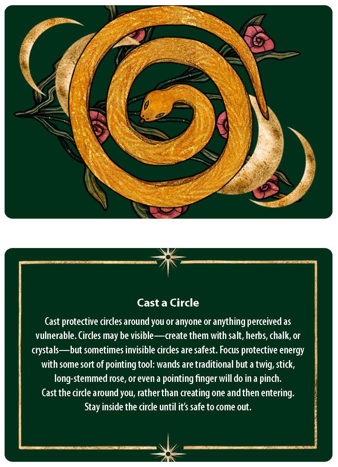 Protection Spells : Cards for Self-Defense