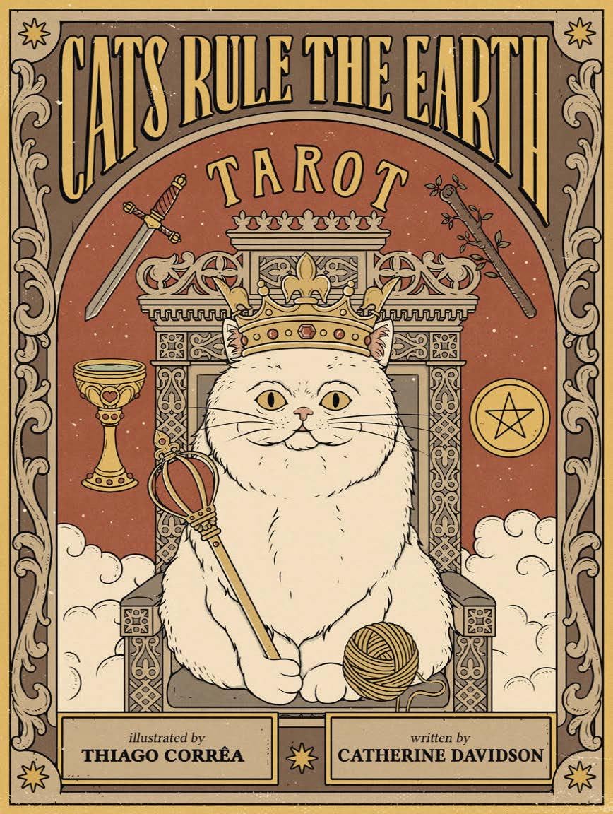 Cats Rule The Earth Tarot : 78-Card Deck & Guidebook