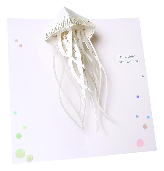 Jellyfish Pop Up Card