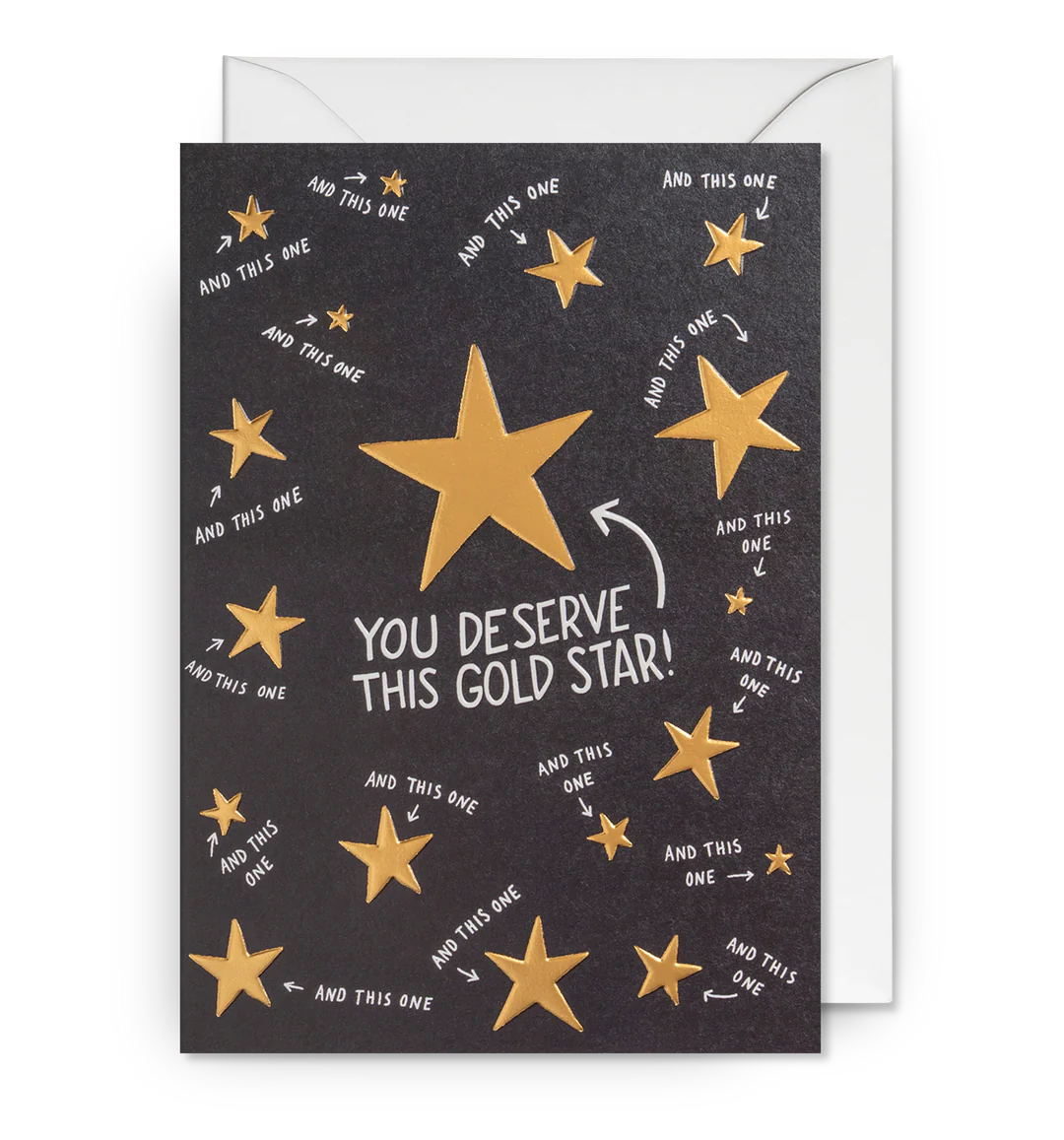 You Deserve this Gold Star! Card