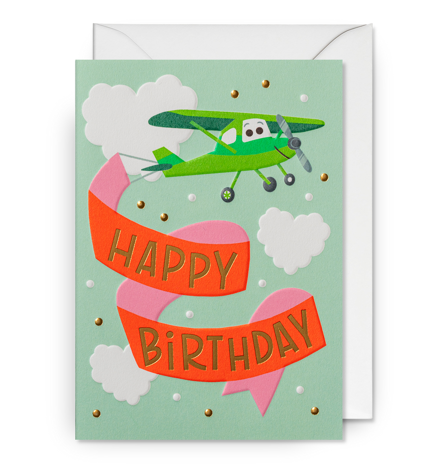 Flying High Birthday Day Card