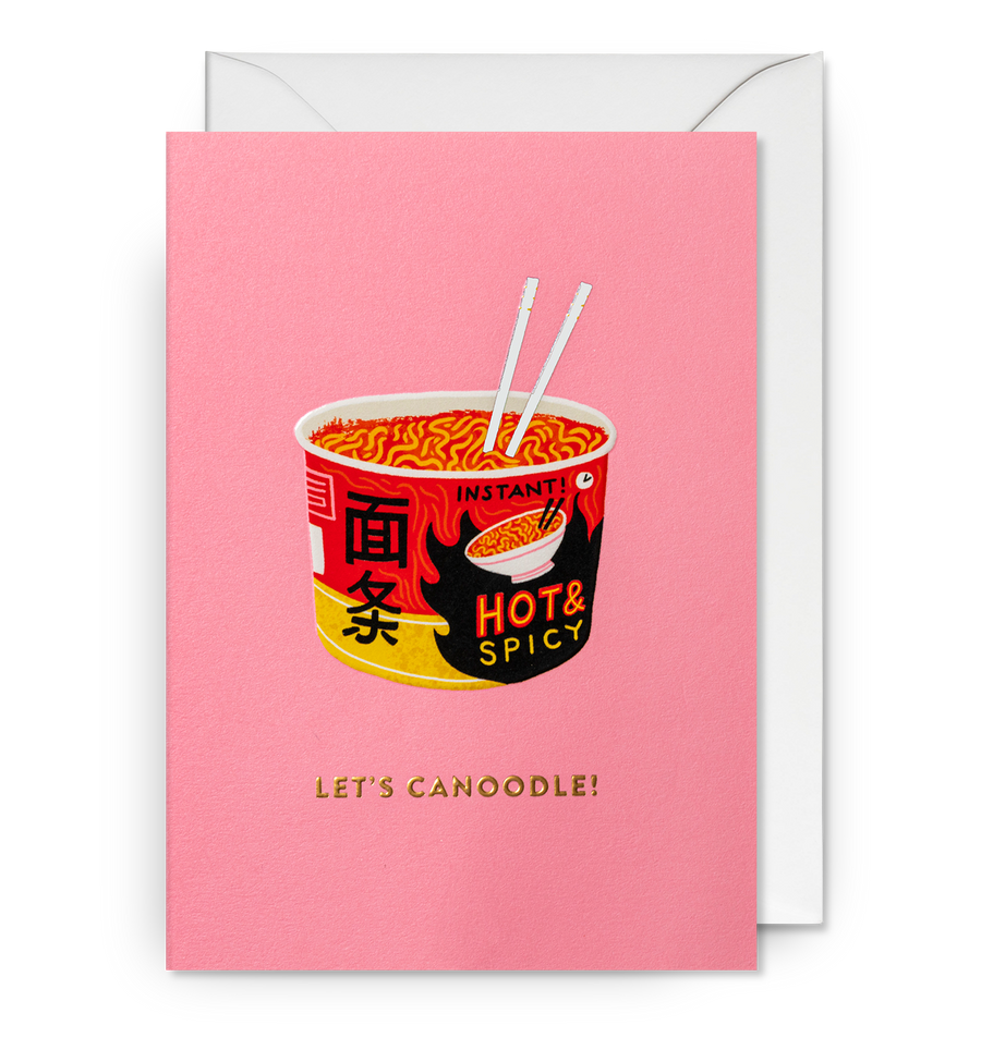 Let's Canoodle! Valentine's Day Card