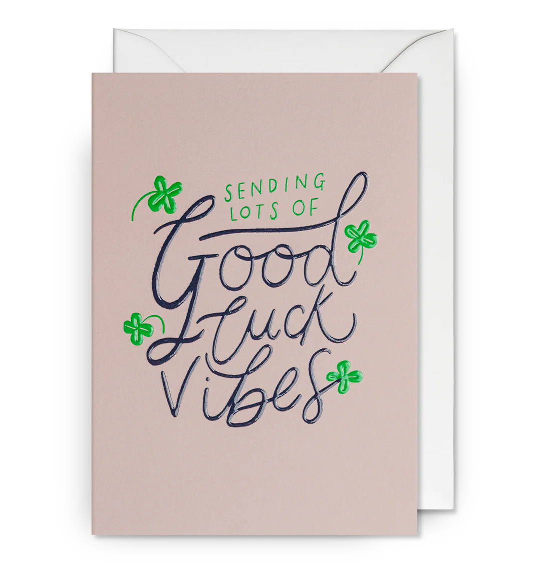 Sending Lots of Good Luck Vibes Card