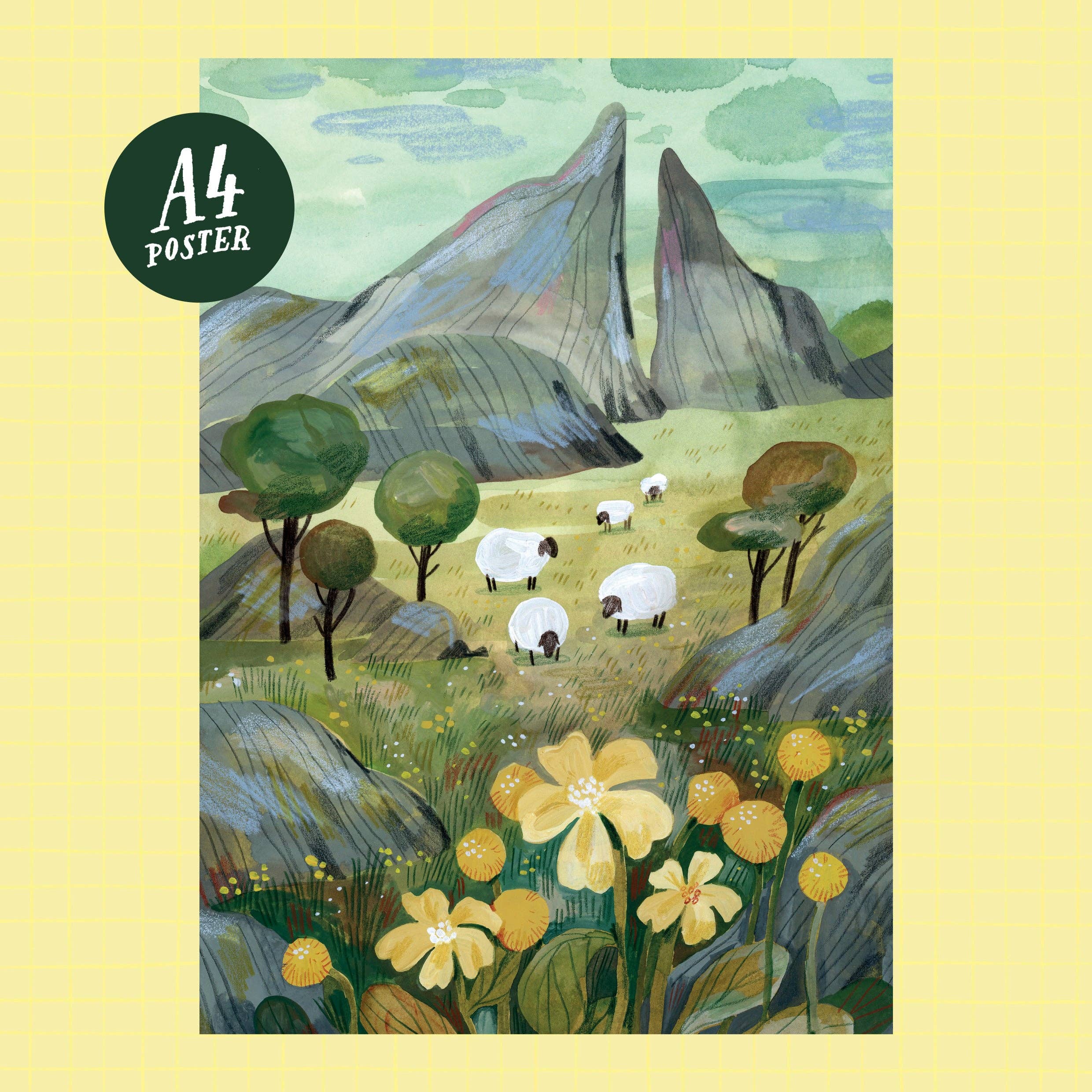 Sheep Art Print