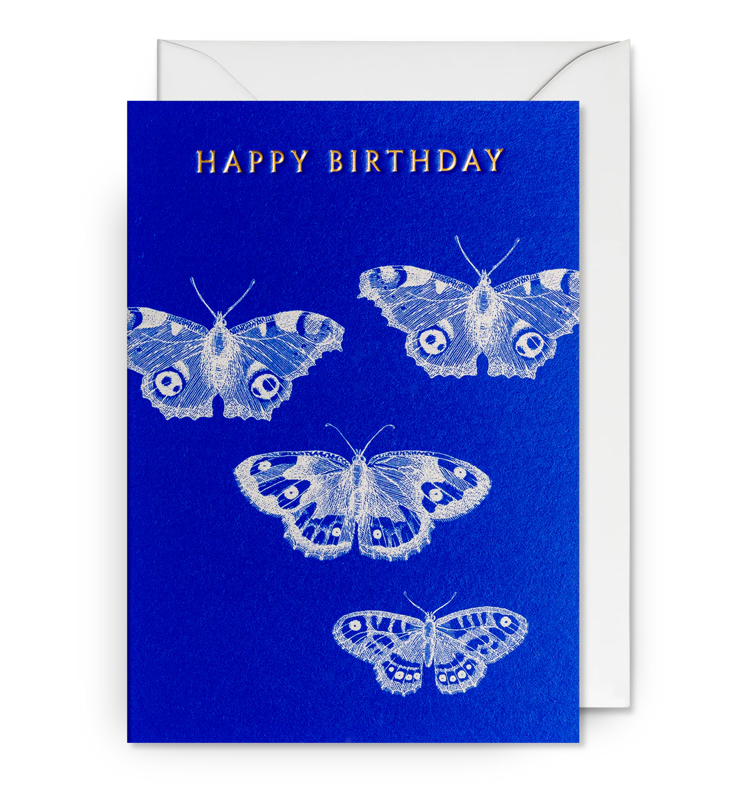 Botanical Butterflies Birthday Card