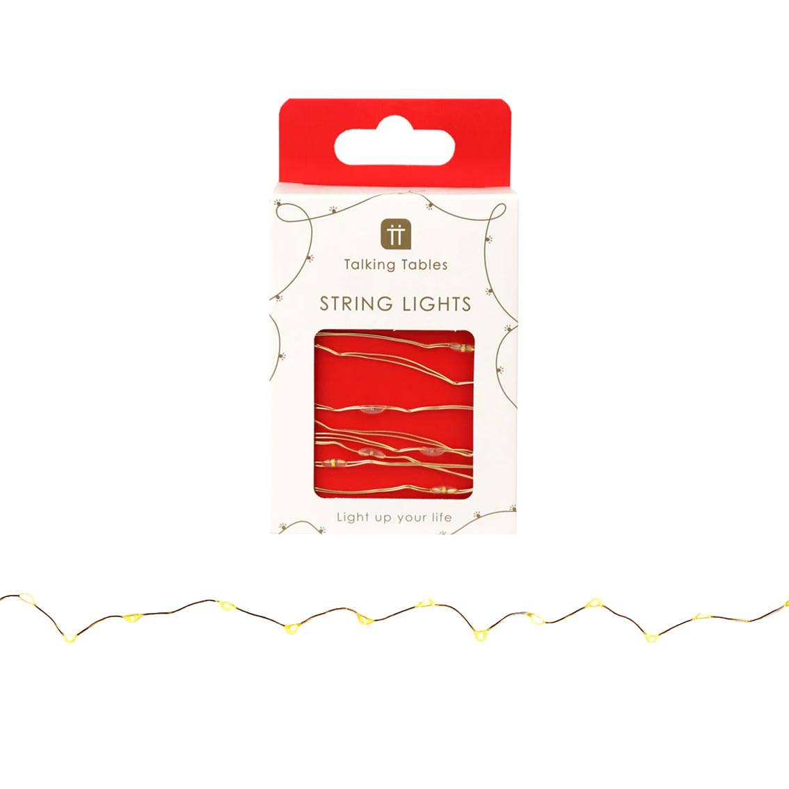 Gold LED String Lights