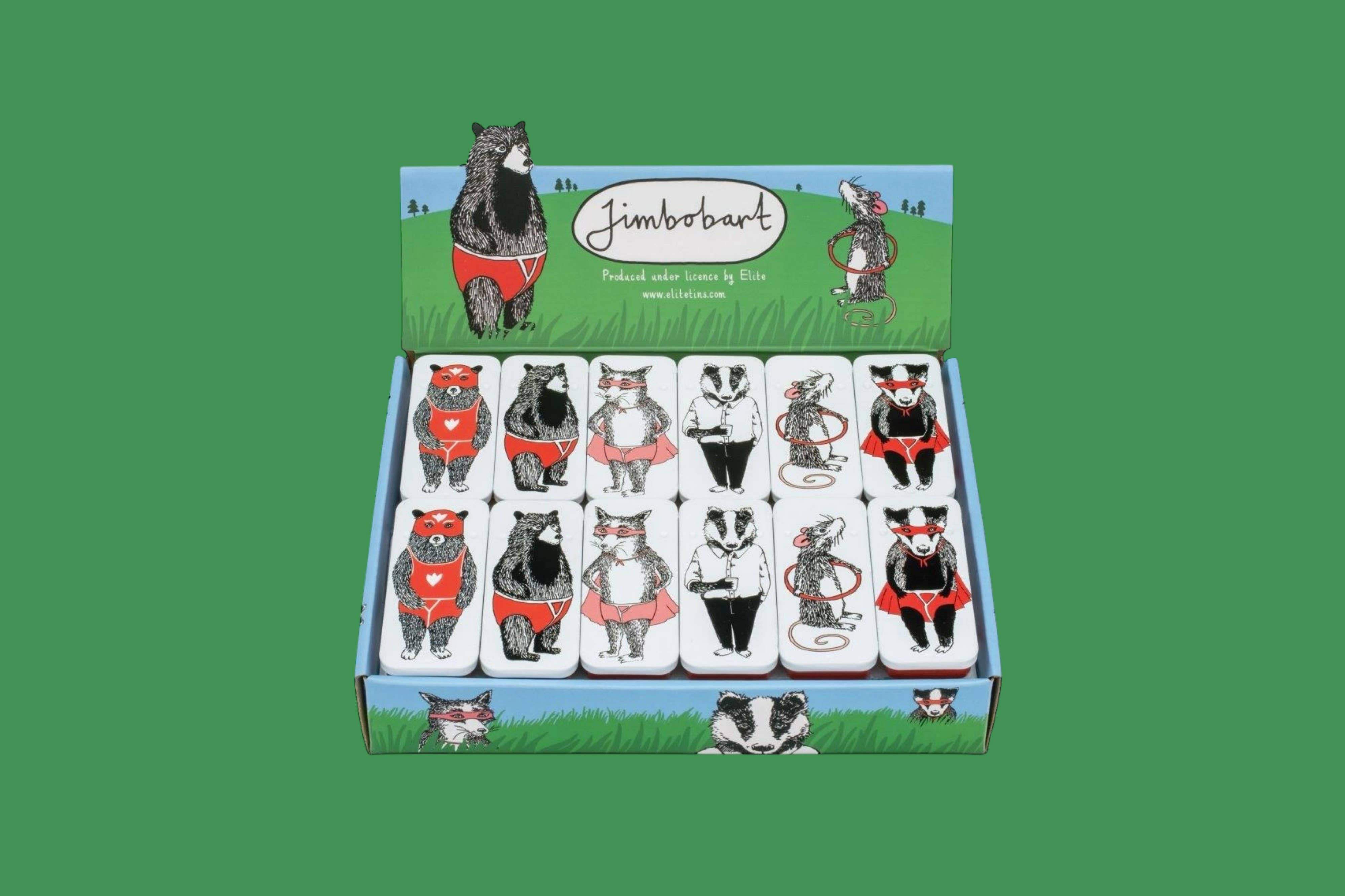 Jimbob Art - Mini Slider Tins With Mini Mints