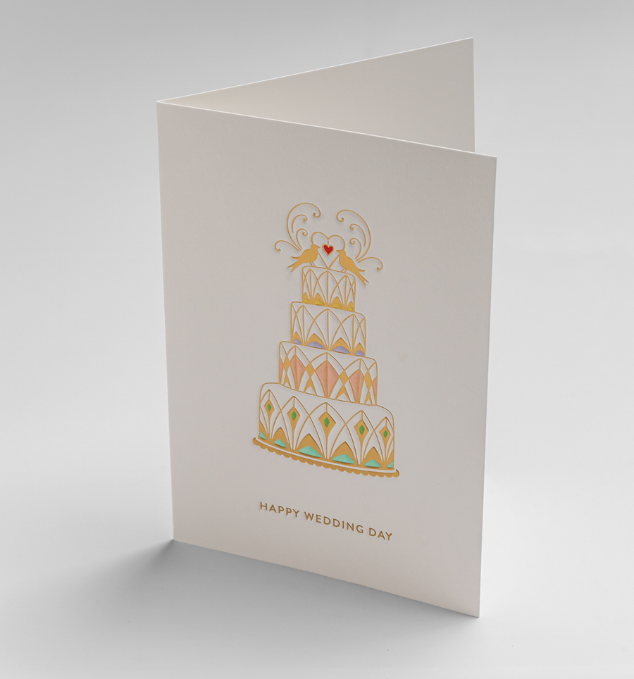 Happy Wedding Day Wedding Card