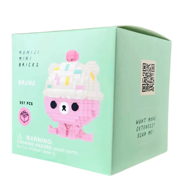 Bruno Cupcake Bear Mini Brick Kit