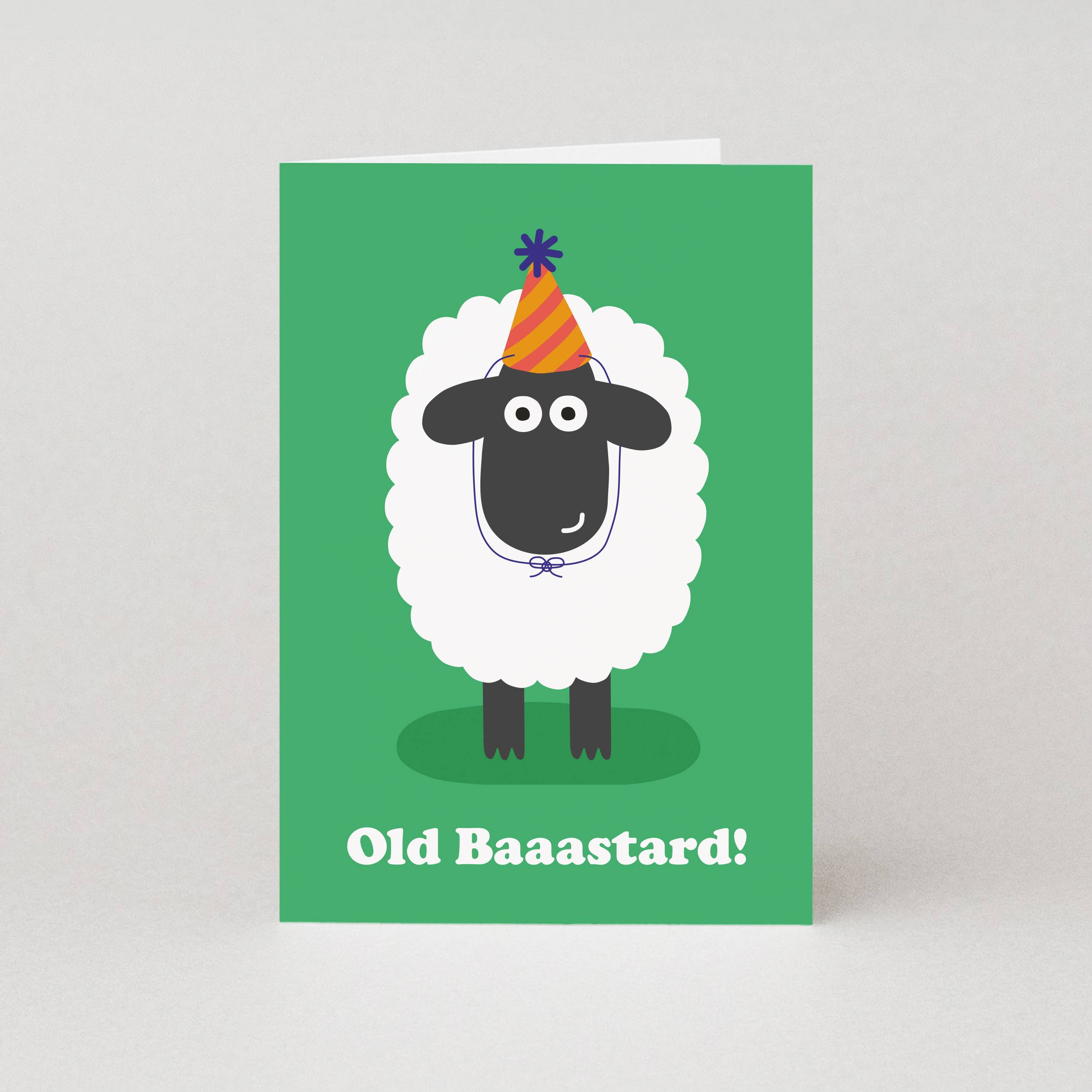 Old BAAstard Funny Birthday Card