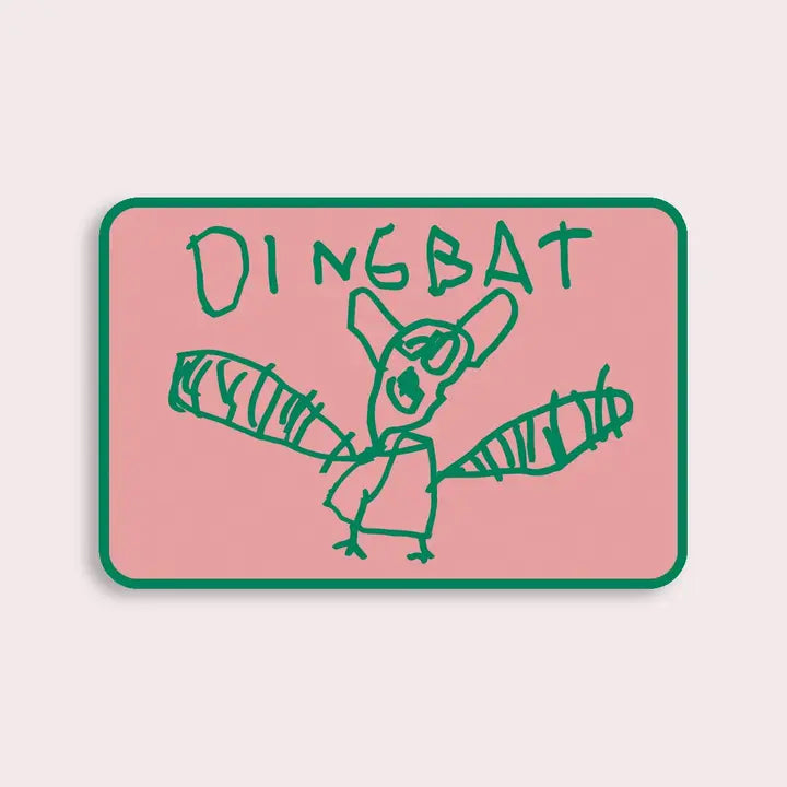 Dingbat Vinyl Sticker