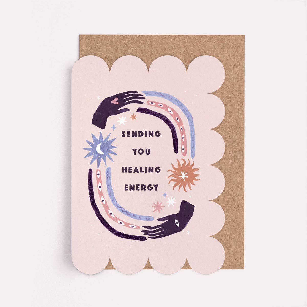 Sending Healing Energy Card
