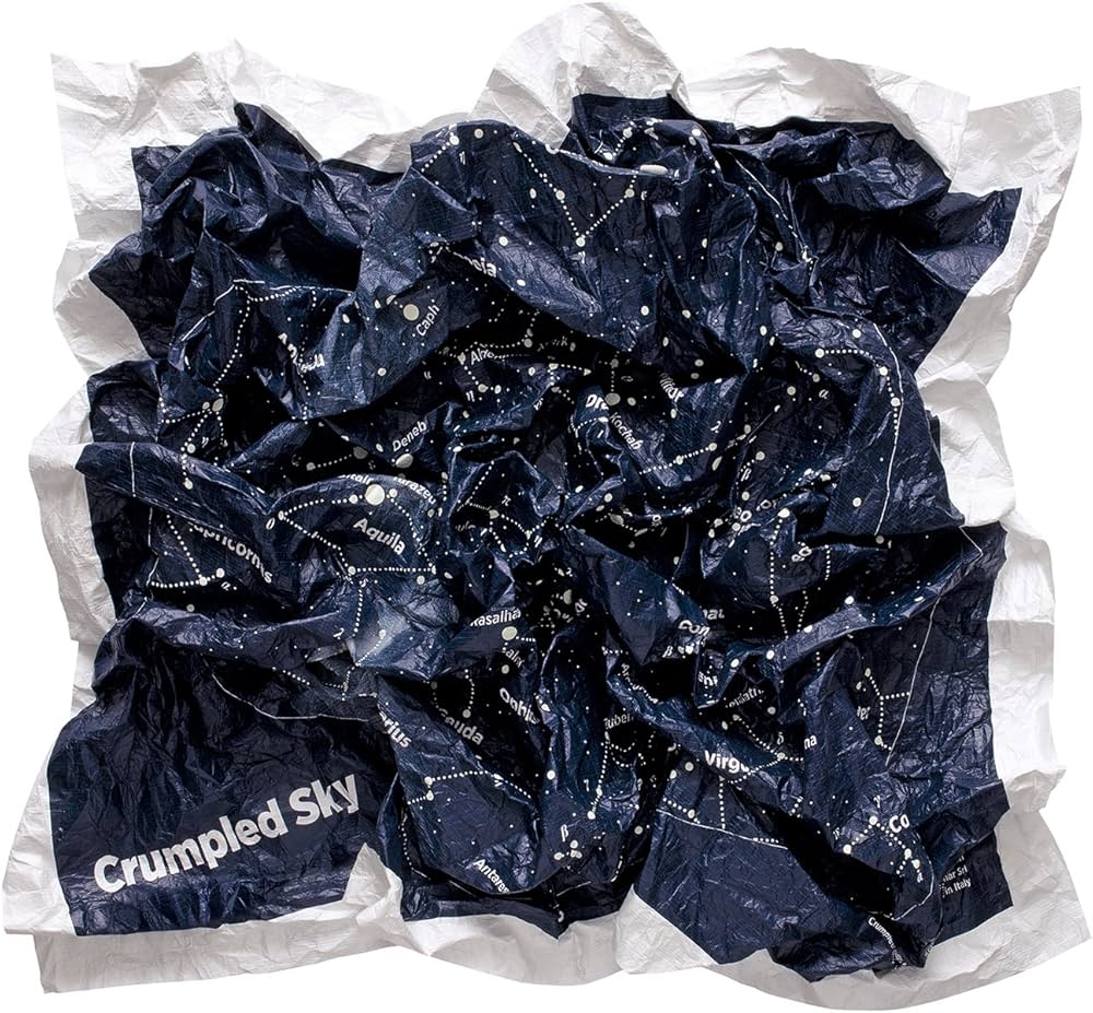 Crumpled Sky - Soft Sky Map Spring/ Summer