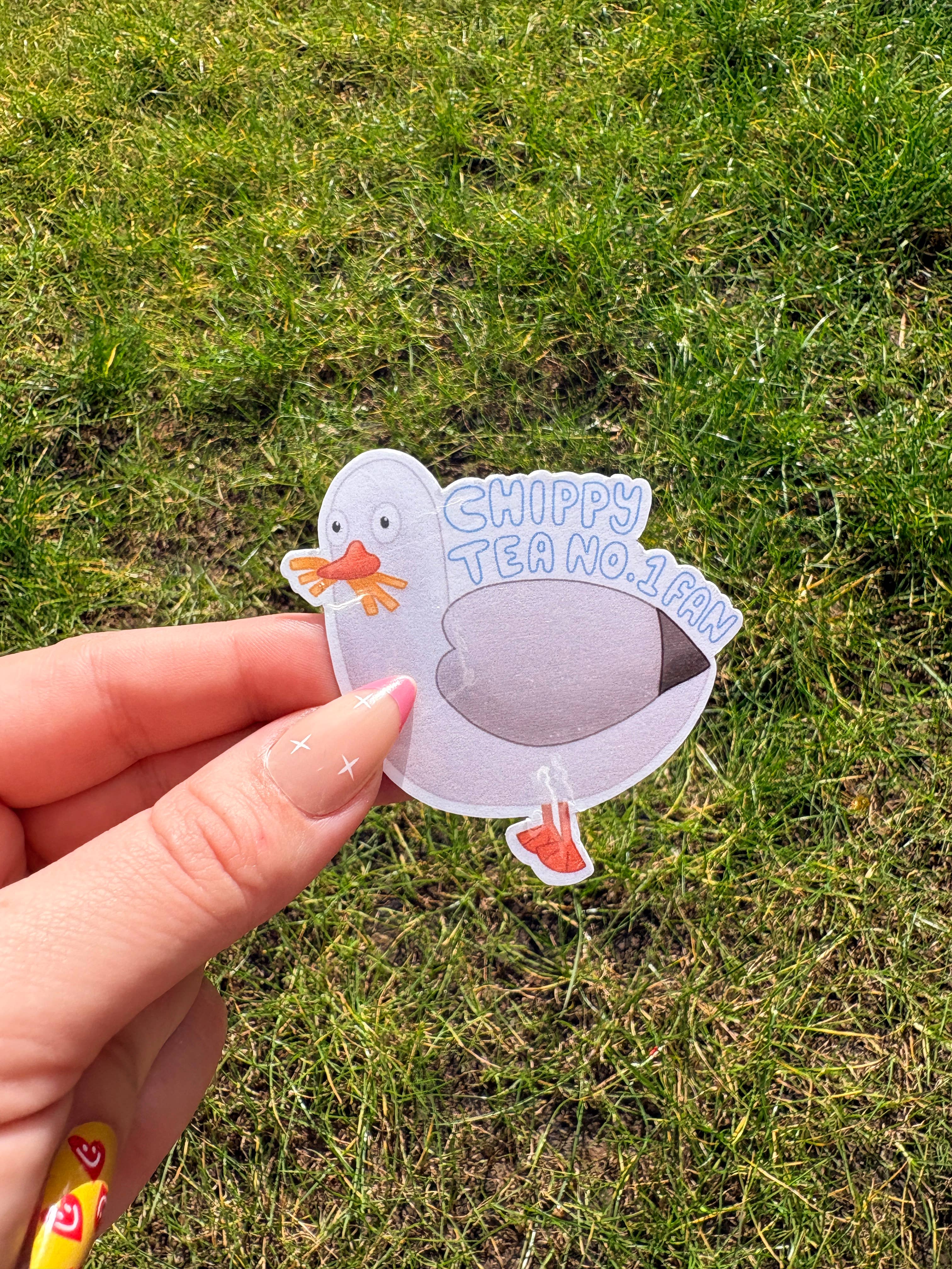 Chippy Tea Sticker