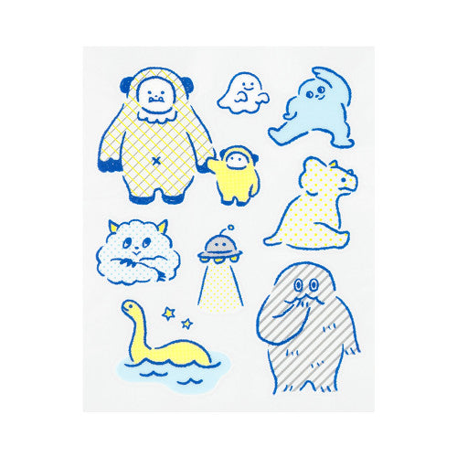 Midori Monster Glossy Transfer Sticker