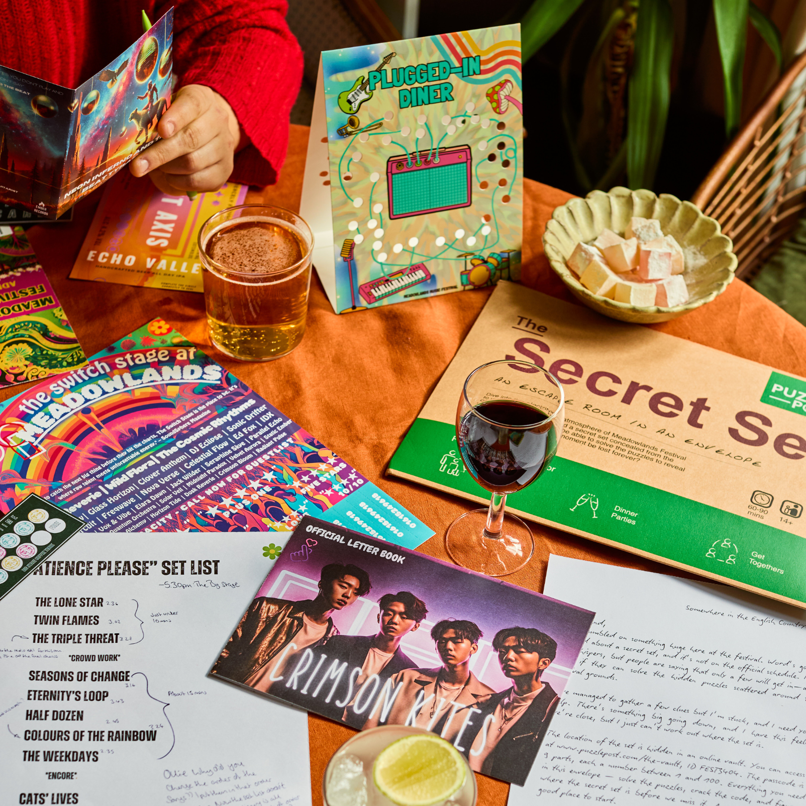 The Secret Set Escape Room Game