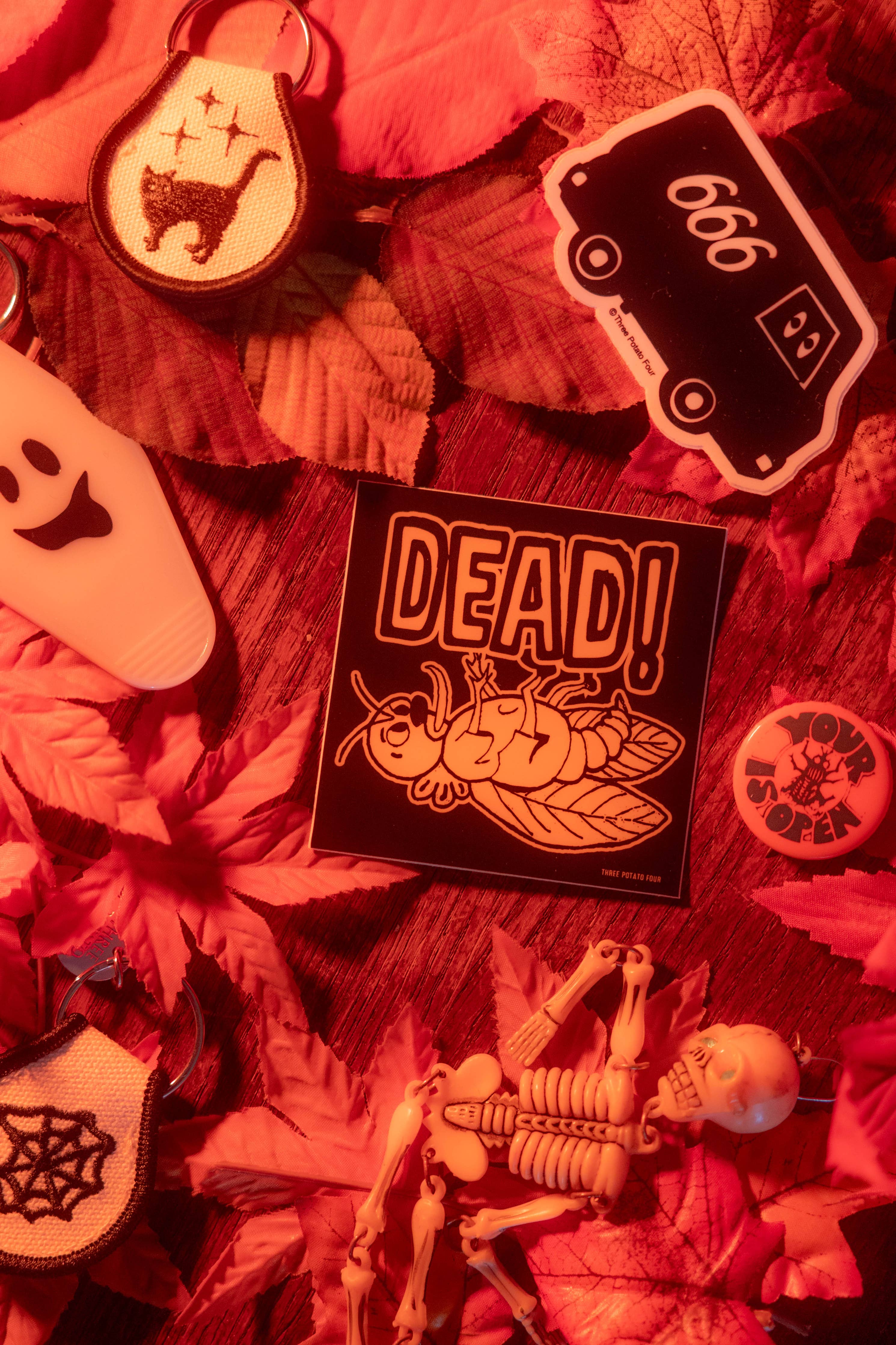 Sticker - "Dead!" Bug