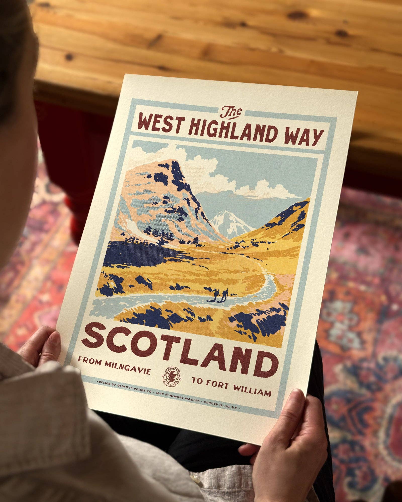 The West Highland Way A4 Print