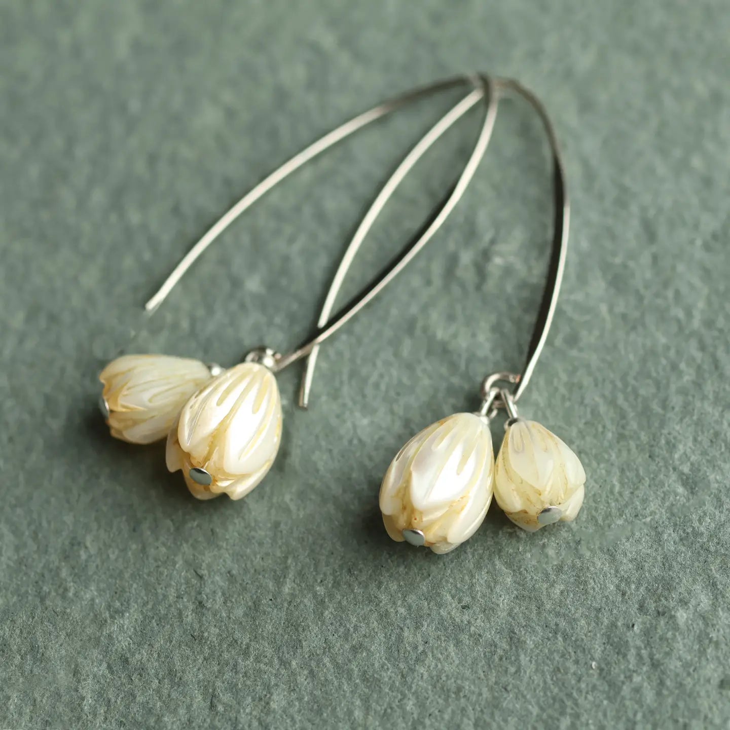 Pearl Snowdrop Earrings
