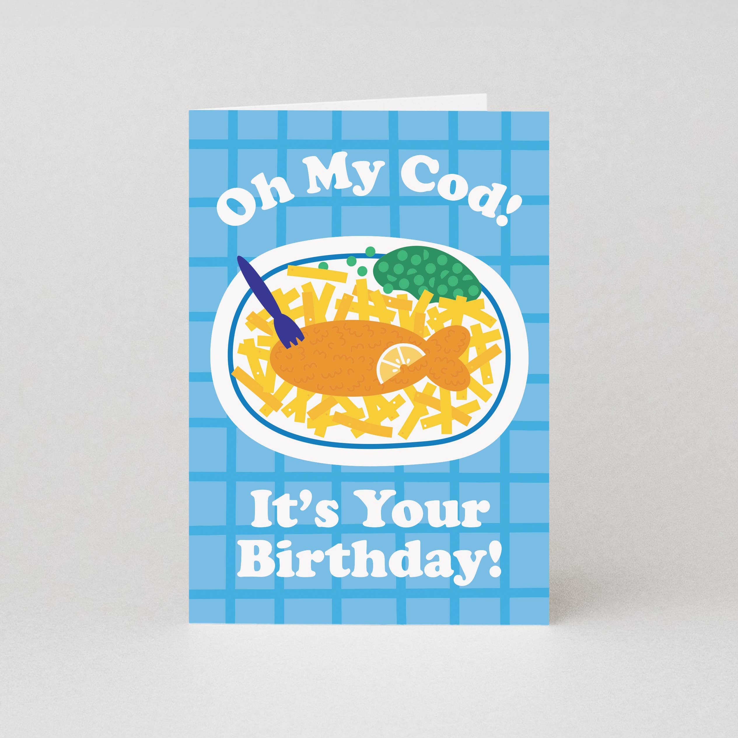 Oh My Cod Birthday Card