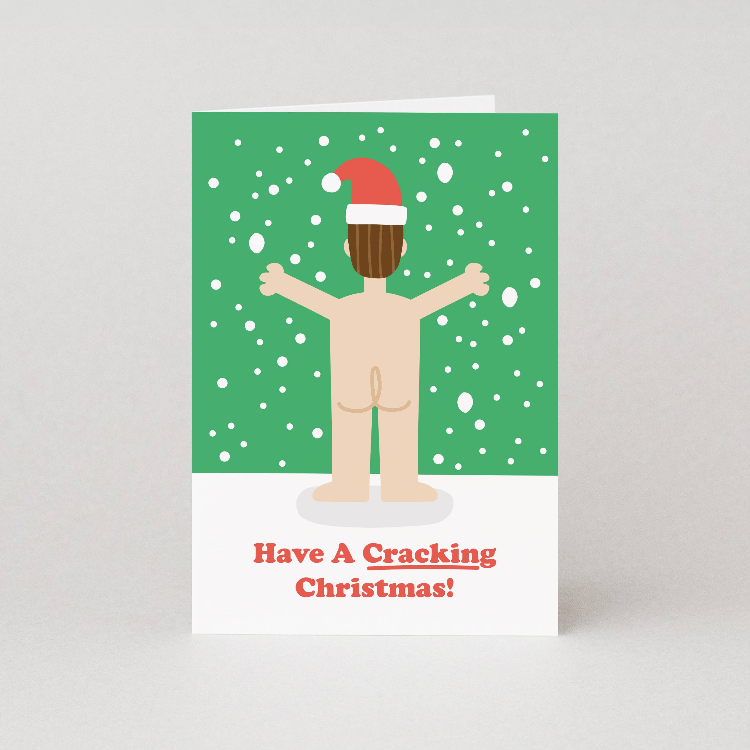 Have a Cracking Christmas Card - Man