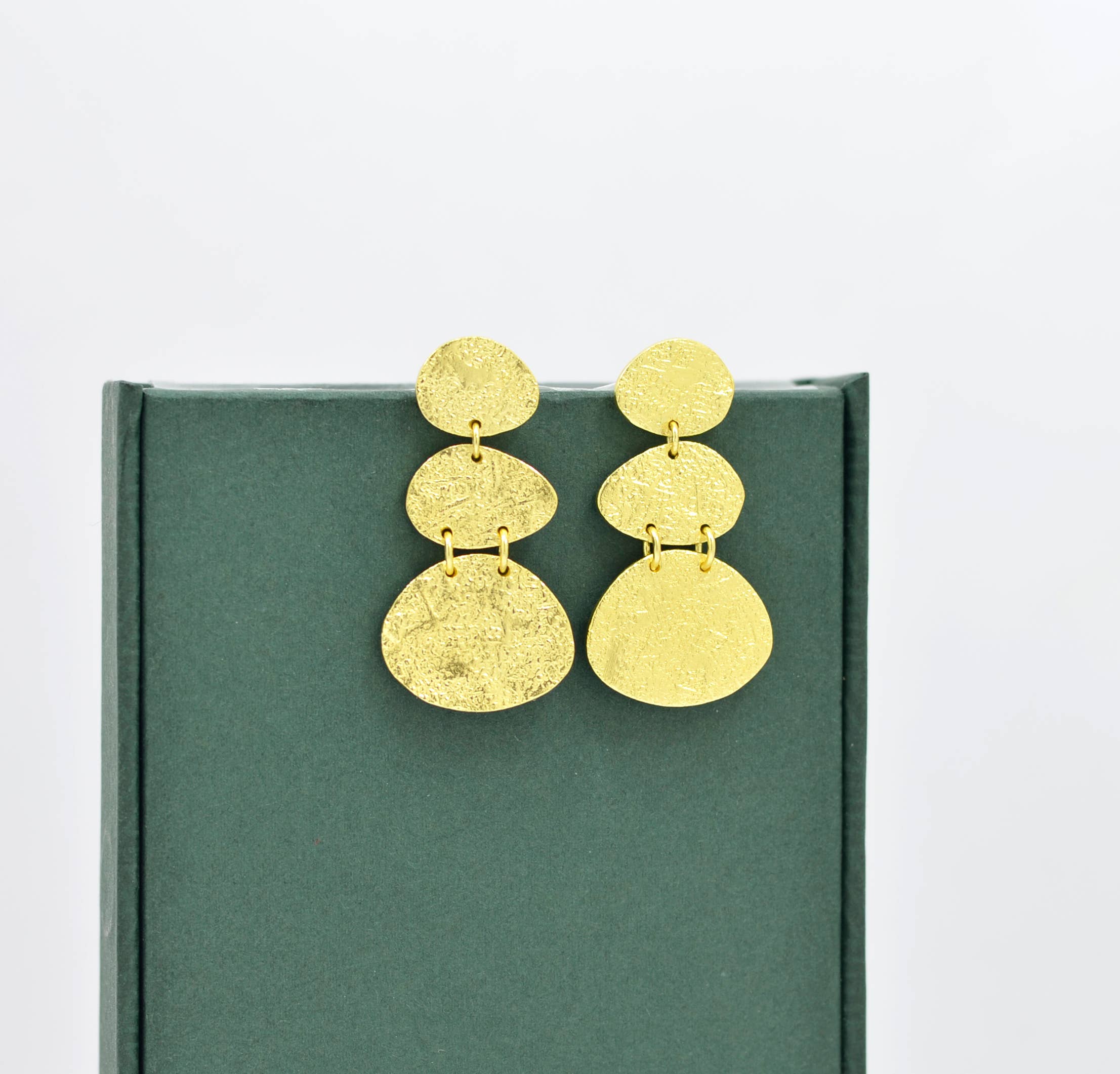 Debra Stud Earrings Gold Plated