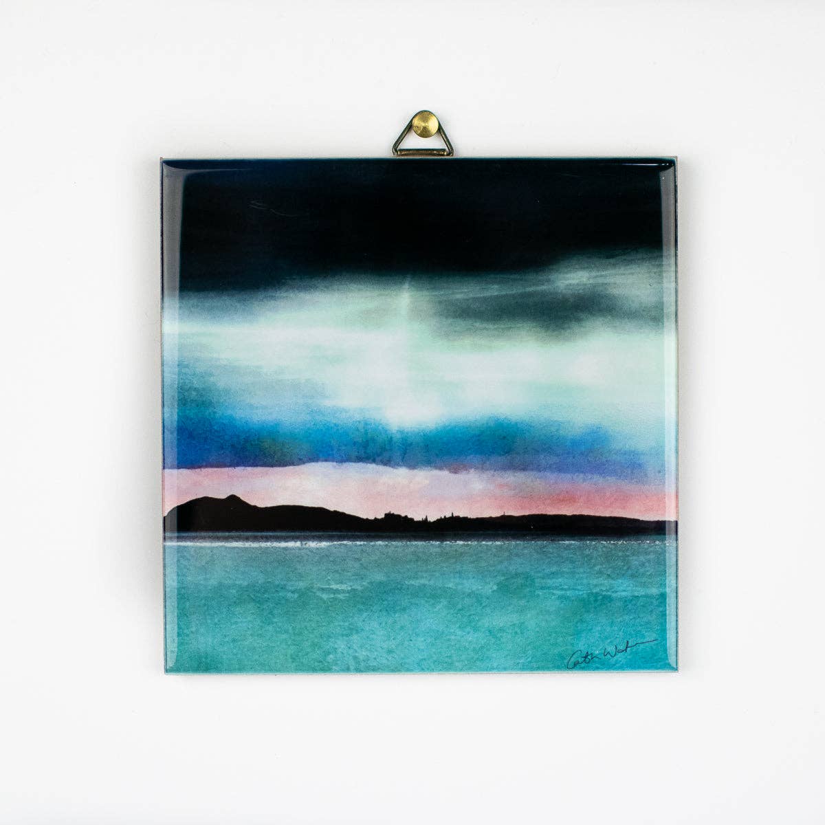 Edinburgh Skyline Ceramic Art Print