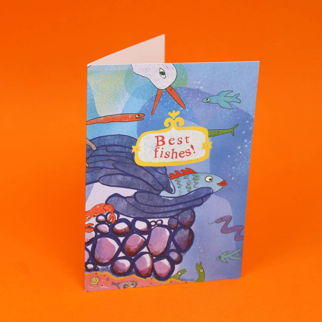 Best Fishes Greetings Card