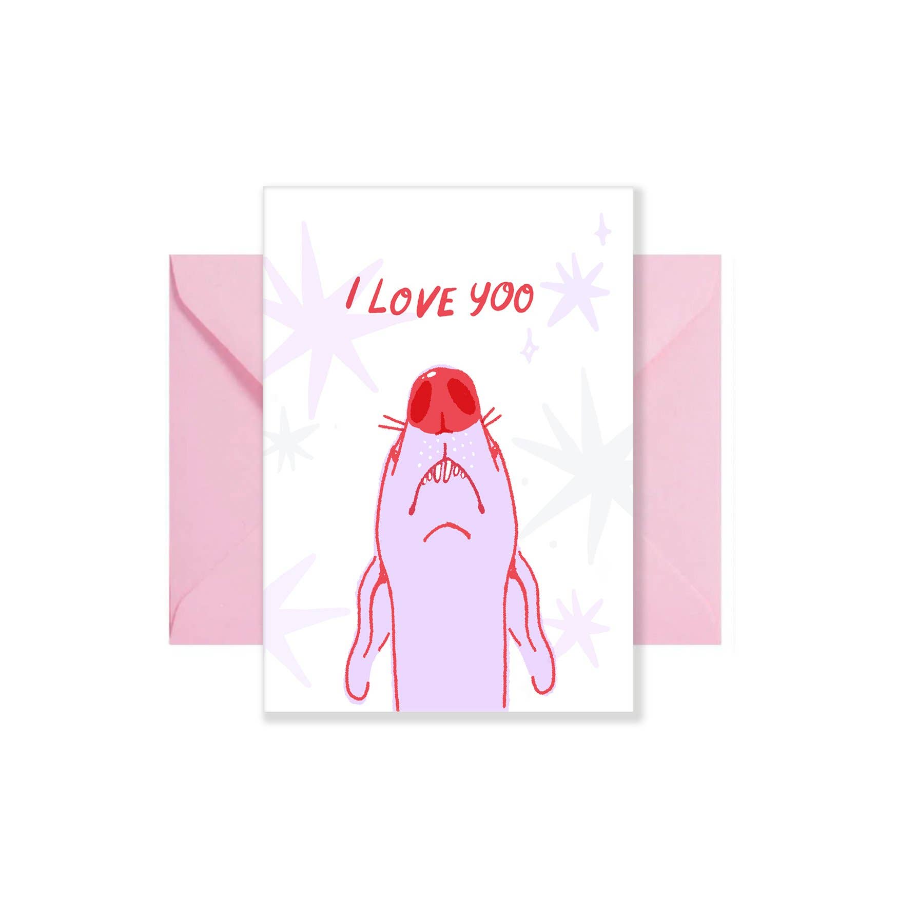 I Love Yoo Sighthound Card