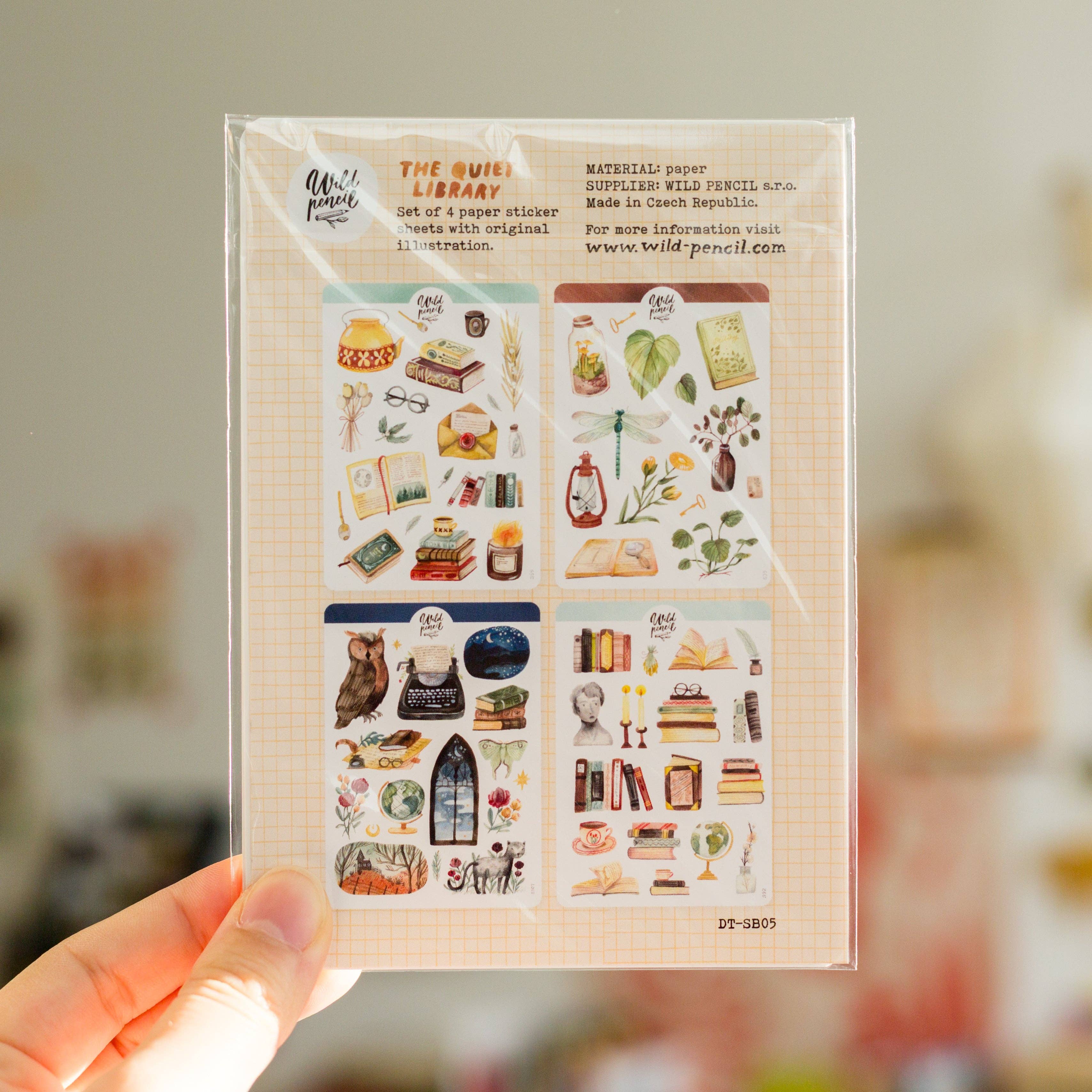 The Quiet Library Sticker Sheet Bundle