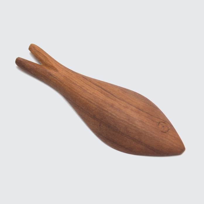 Olive Wood Fish Spoon - Large