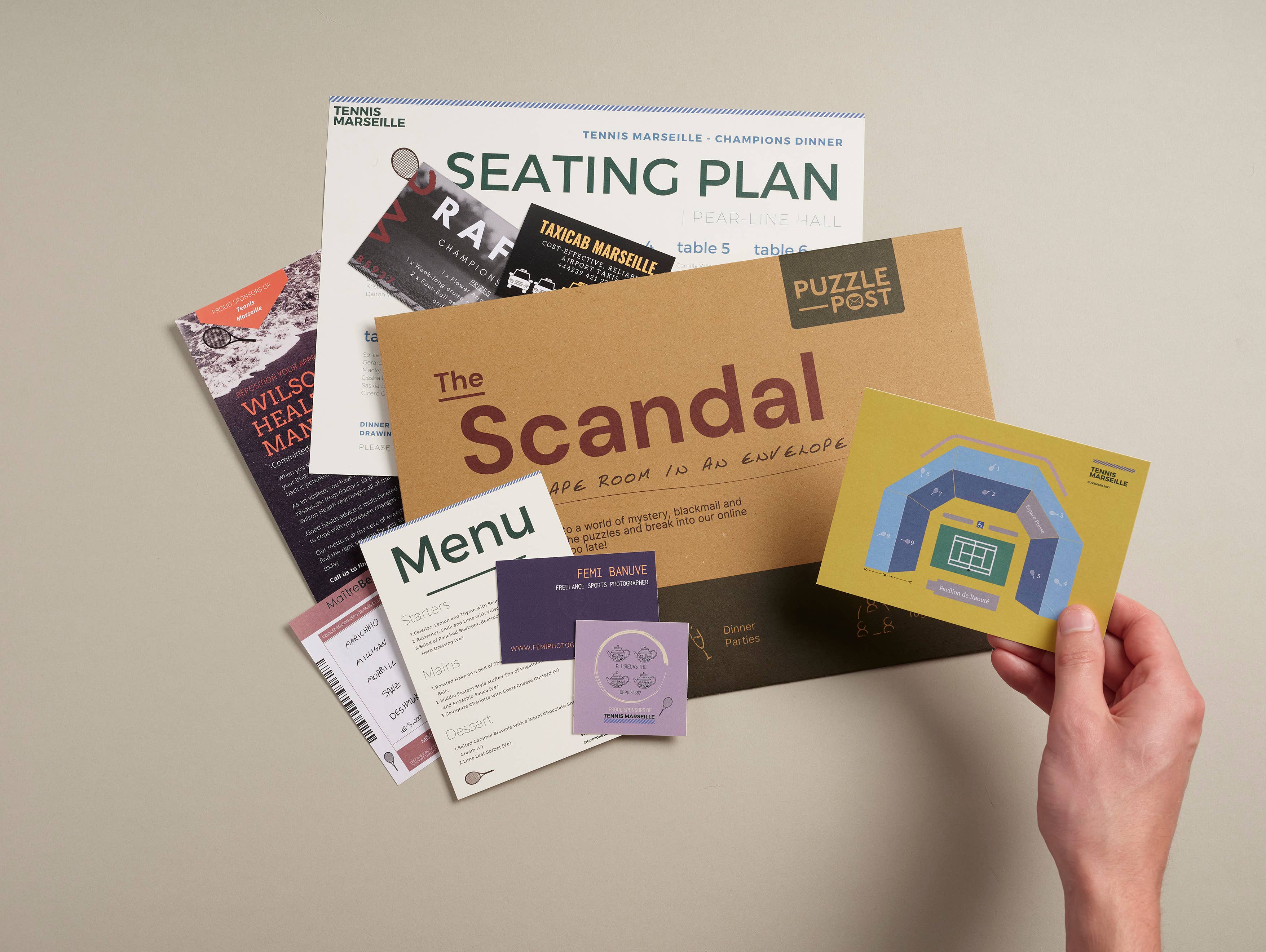 The Scandal Escape Room Game