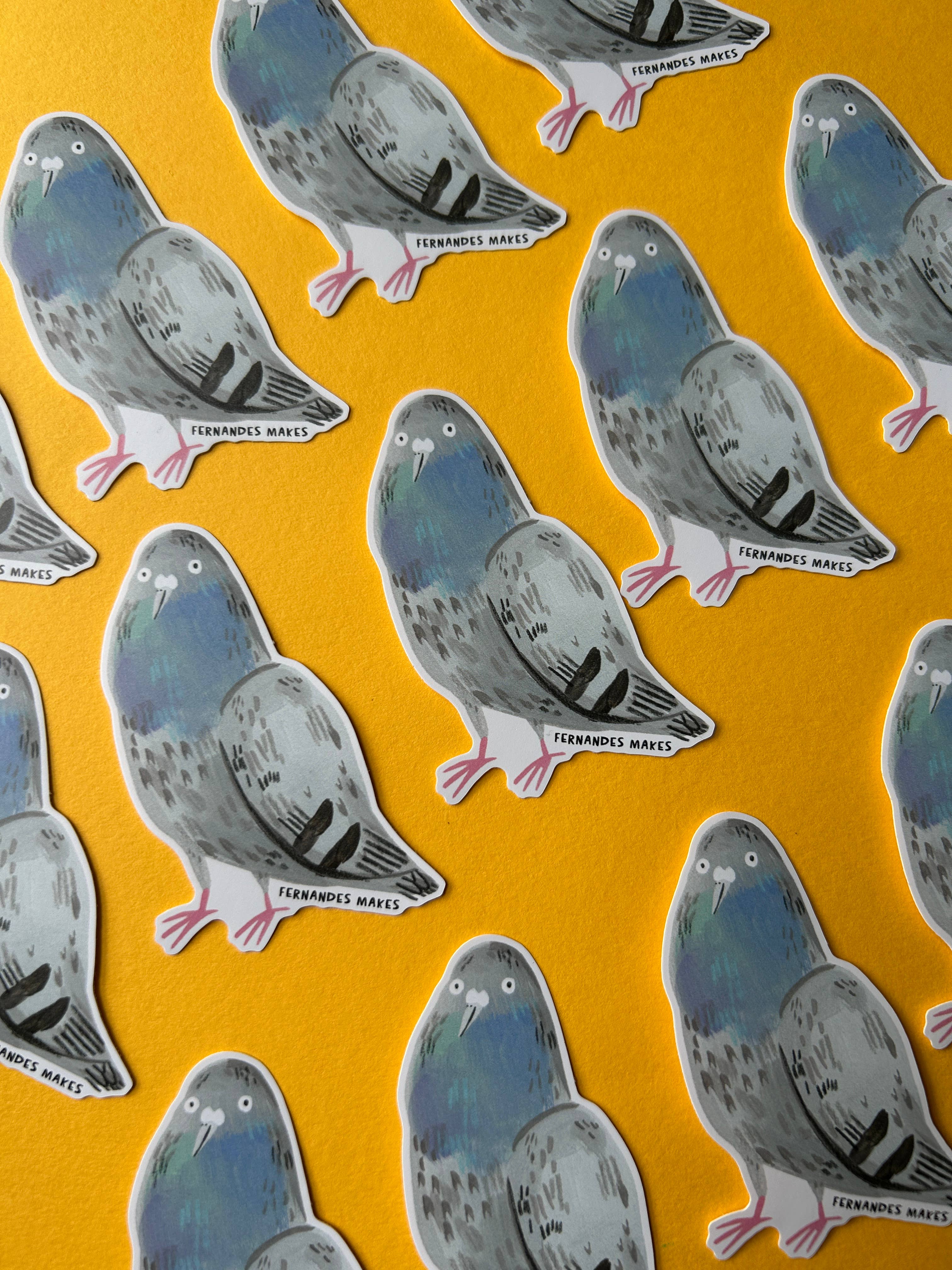 Nimbus The Pigeon Vinyl Sticker