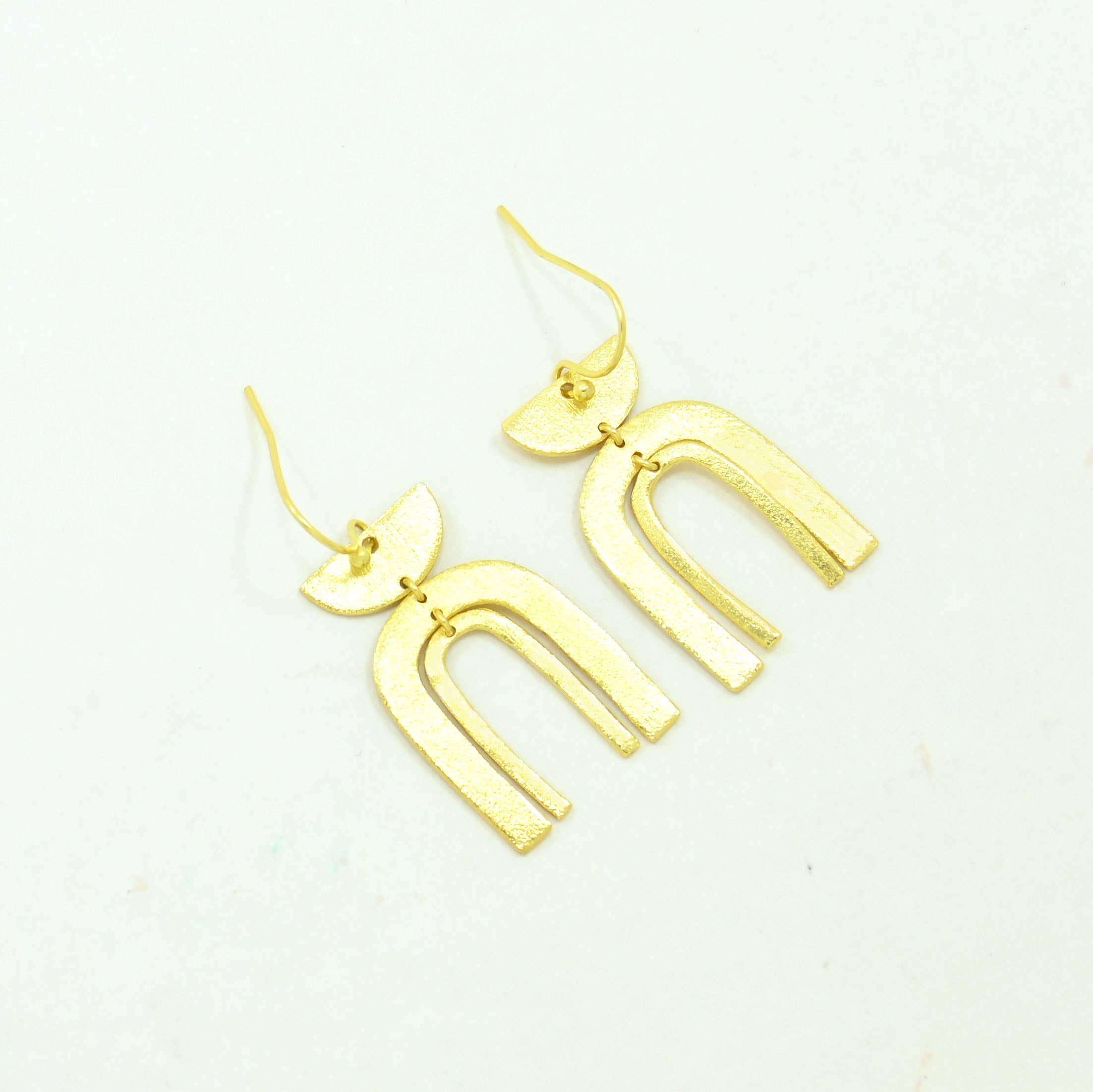 Estelle Boho Chic Earring Gold Plated