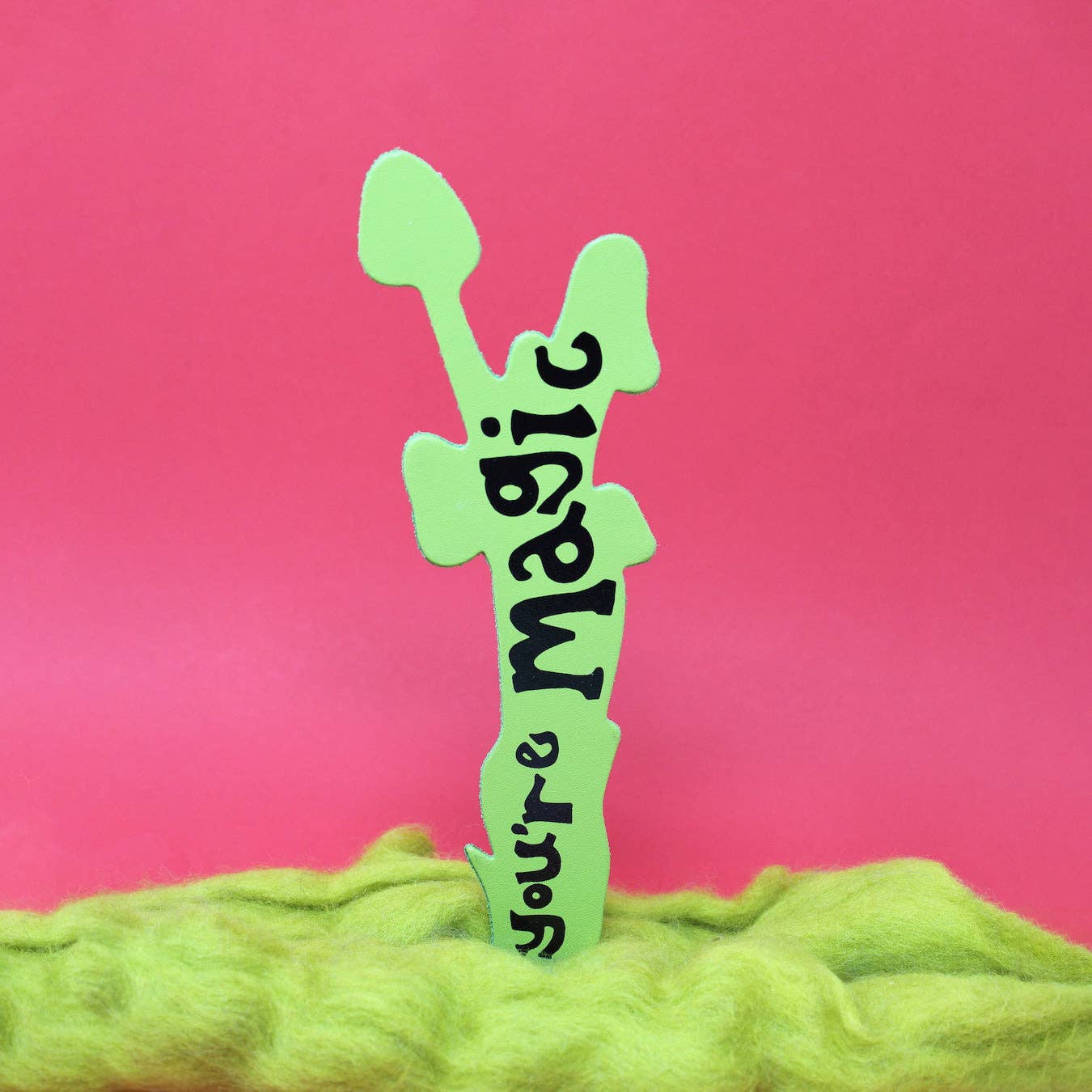 Mushroom Bookmark - Apple