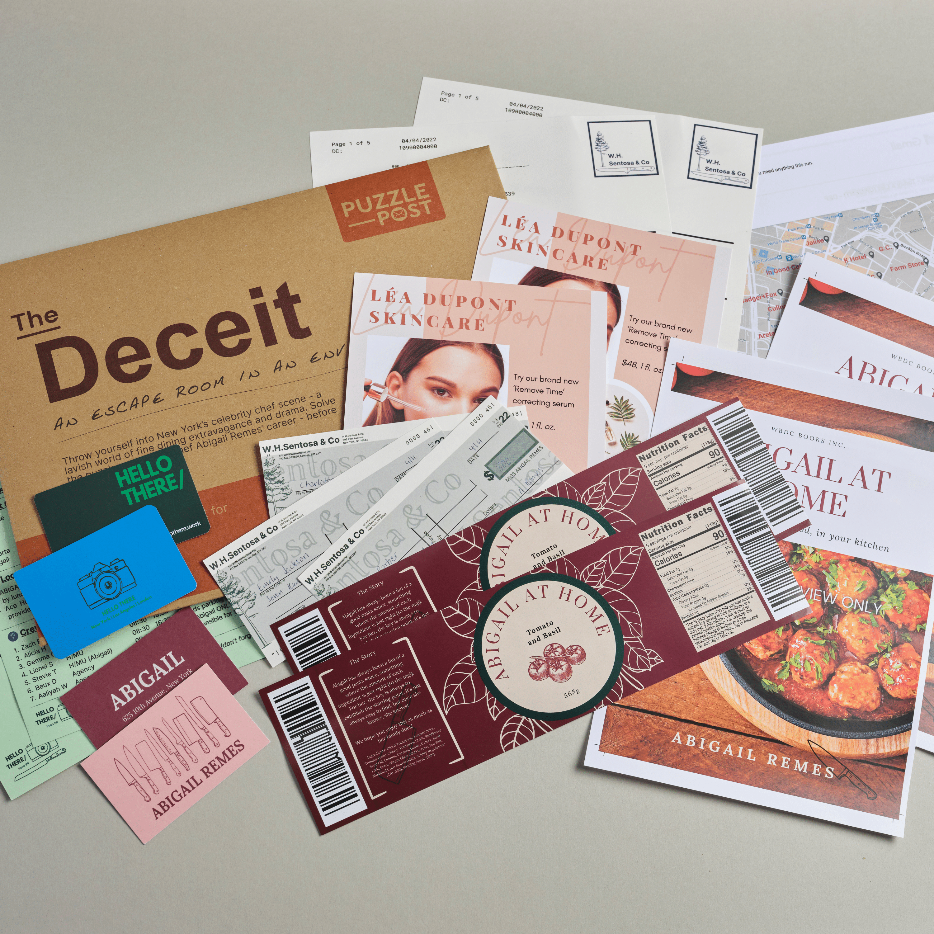 The Deceit Escape Room Game