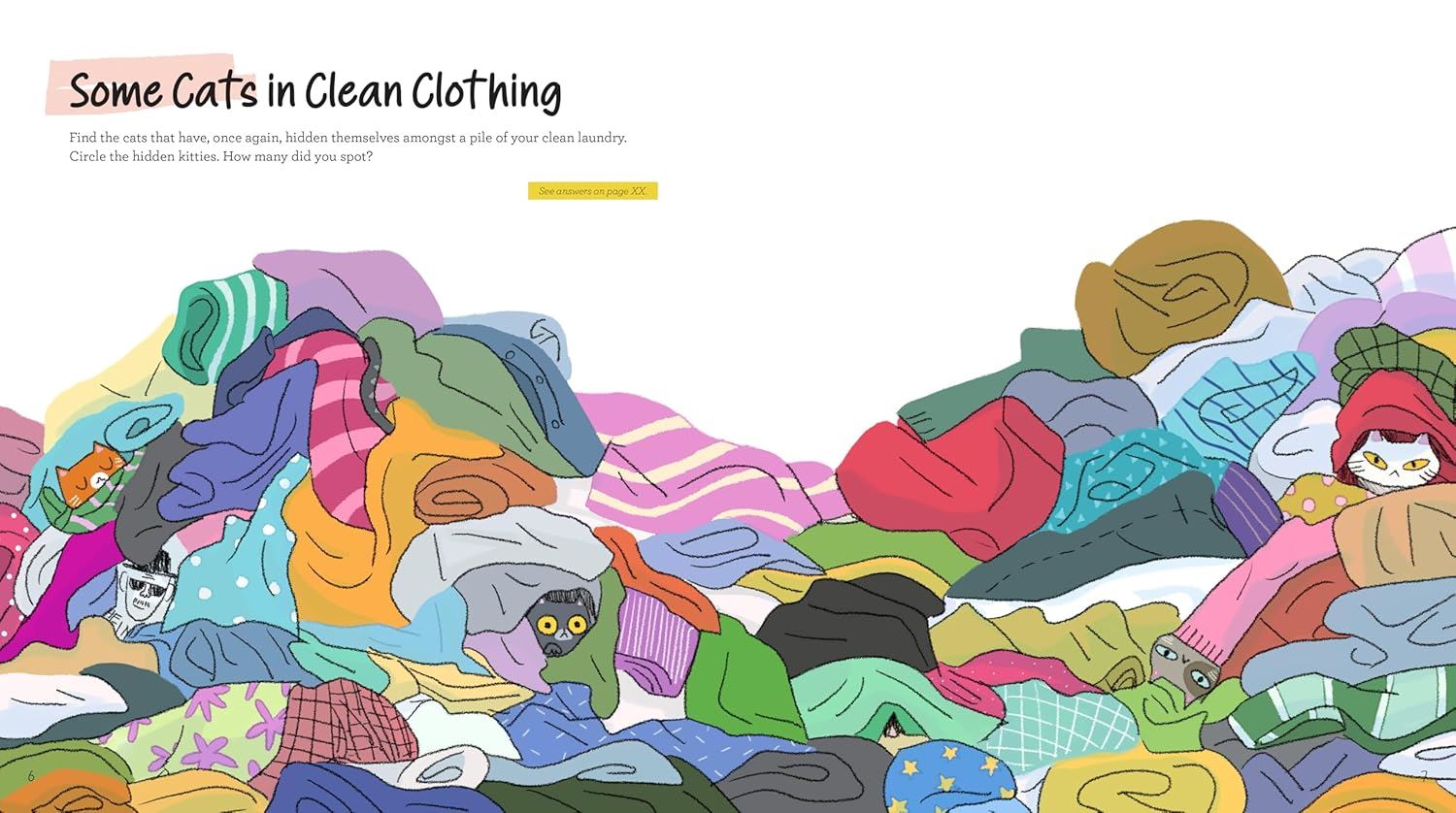 Cat Lovers Activity Book