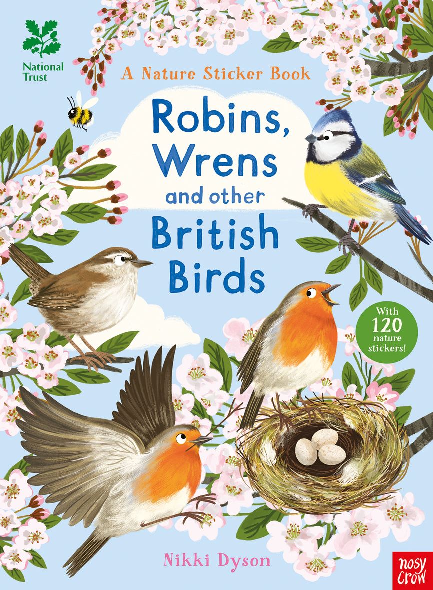Robins, Wrens & Other British Birds Sticker Book
